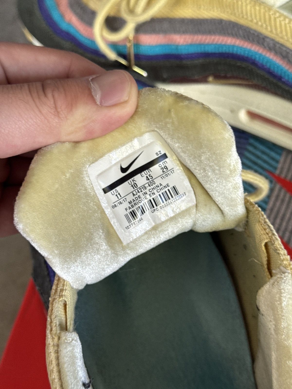 Nike 2018 Nike Air Max 1/97 SW Sean Wotherspoon Size 11 Size US 11 / EU 44 - 8 Thumbnail