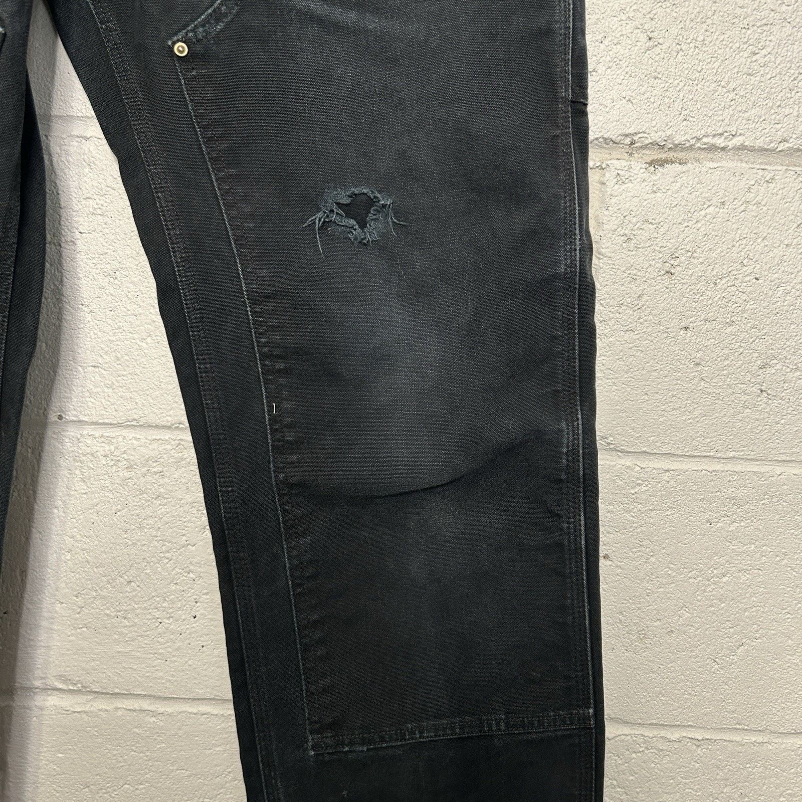 Carhartt Vintage Carhartt DoubleKnee Carpenter Pants “Black” B01 BLK Size US 36 / EU 52 - 5 Thumbnail