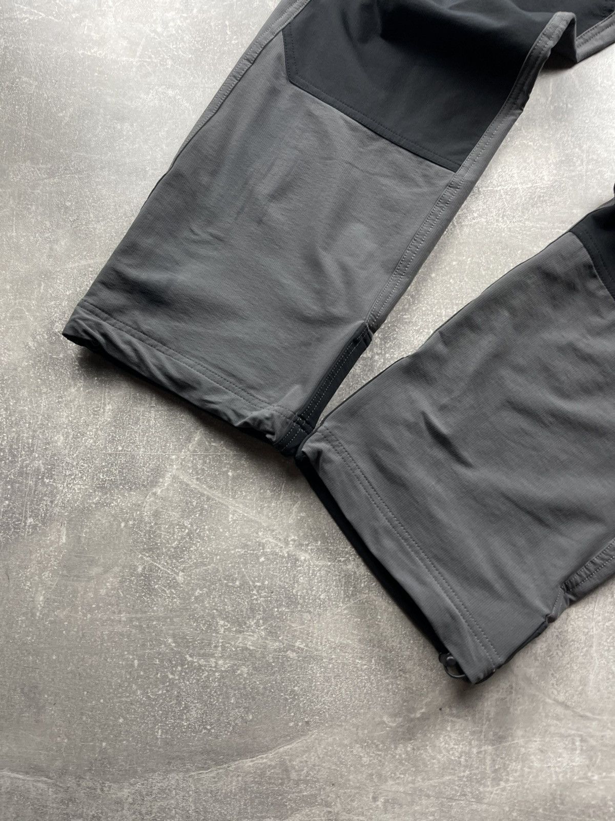 Marmot Marmot Technical Hiking Pants Gray Black Panel Size 32 M Size US 32 / EU 48 - 3 Thumbnail