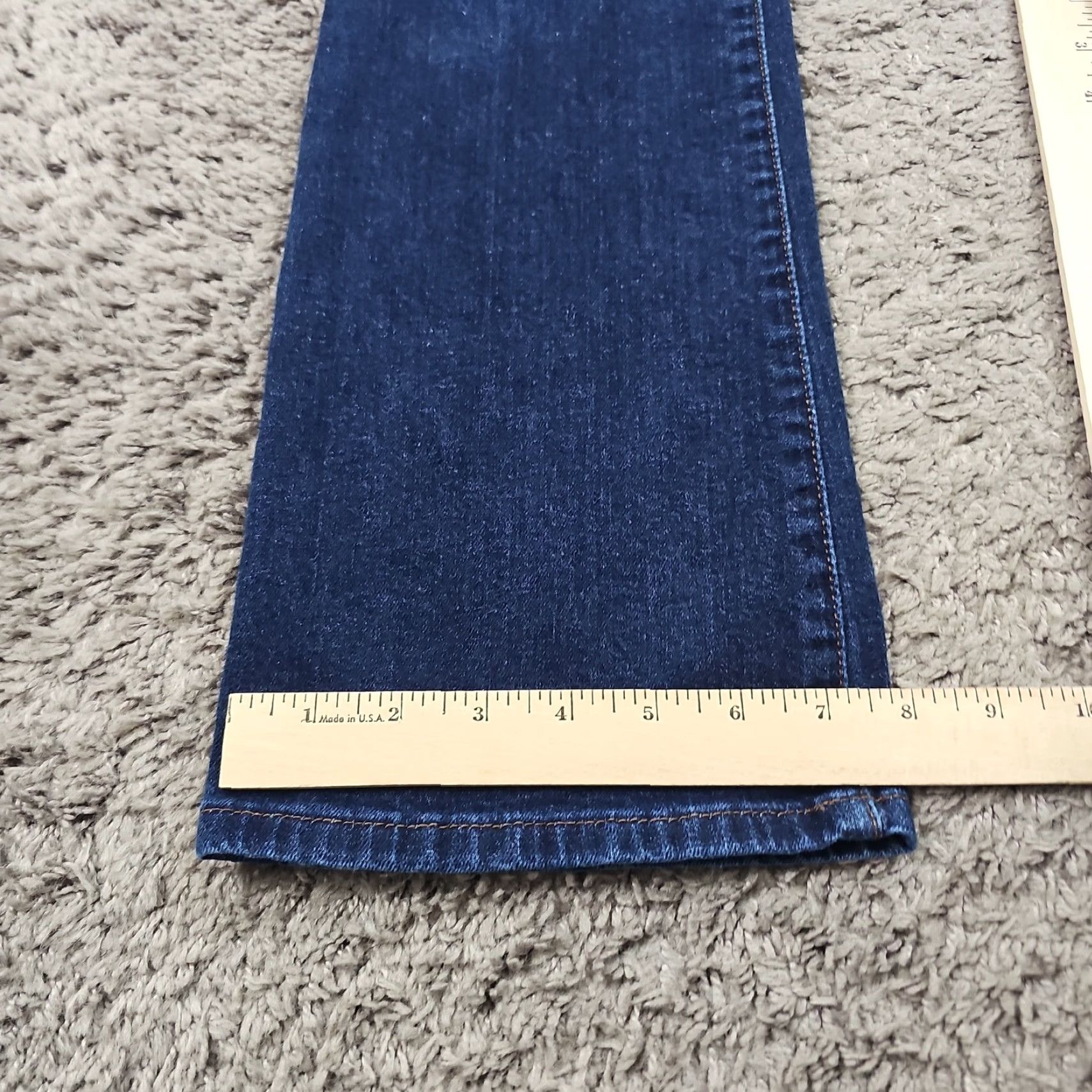 Vintage Joes Jeans Womens Jeans Boot Cut Low Rise Dark Wash Stretch Denim Casual 28 24x31 Size 28" / US 6 / IT 42 - 7 Thumbnail