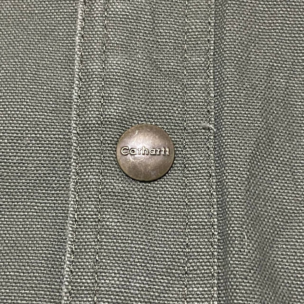 Carhartt Vintage S296MOS Carhartt Work Jacket Thrashed Size US XL / EU 56 / 4 - 10 Thumbnail