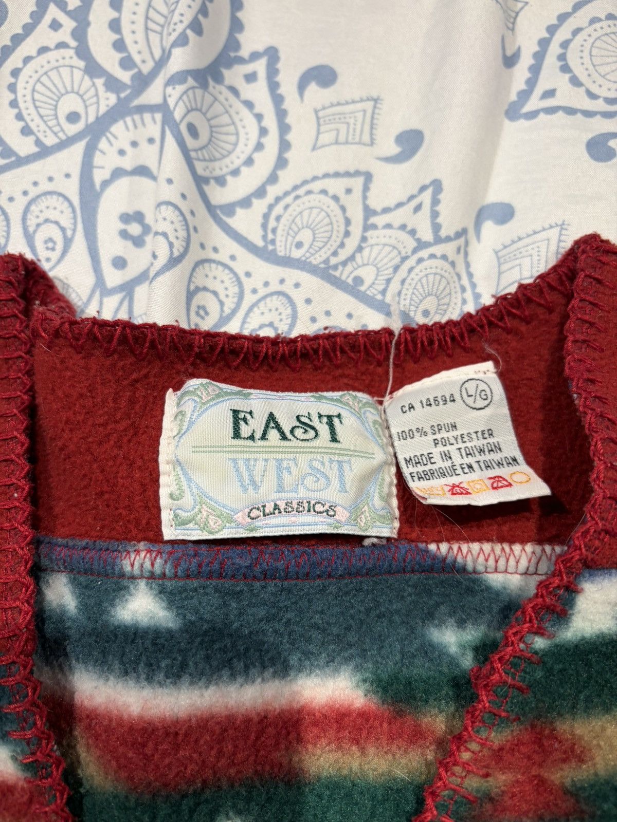 Vintage Vintage Vest Large Size US L / EU 52-54 / 3 - 2 Thumbnail