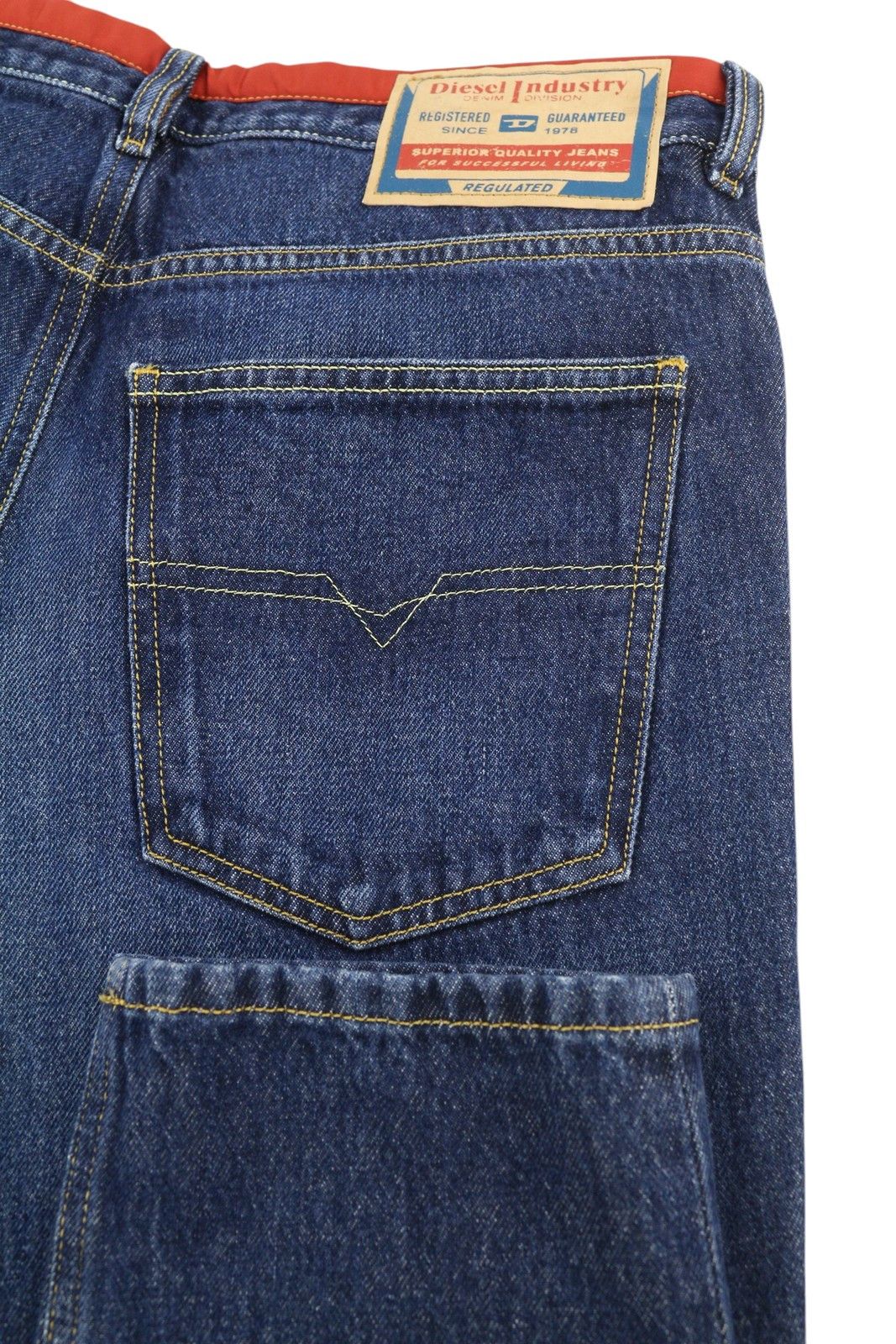 Diesel D-SARK-Z-SP 09C88 W32/L34 Slim Washed Blue Jeans 40893 Size US 32 / EU 48 - 5 Thumbnail