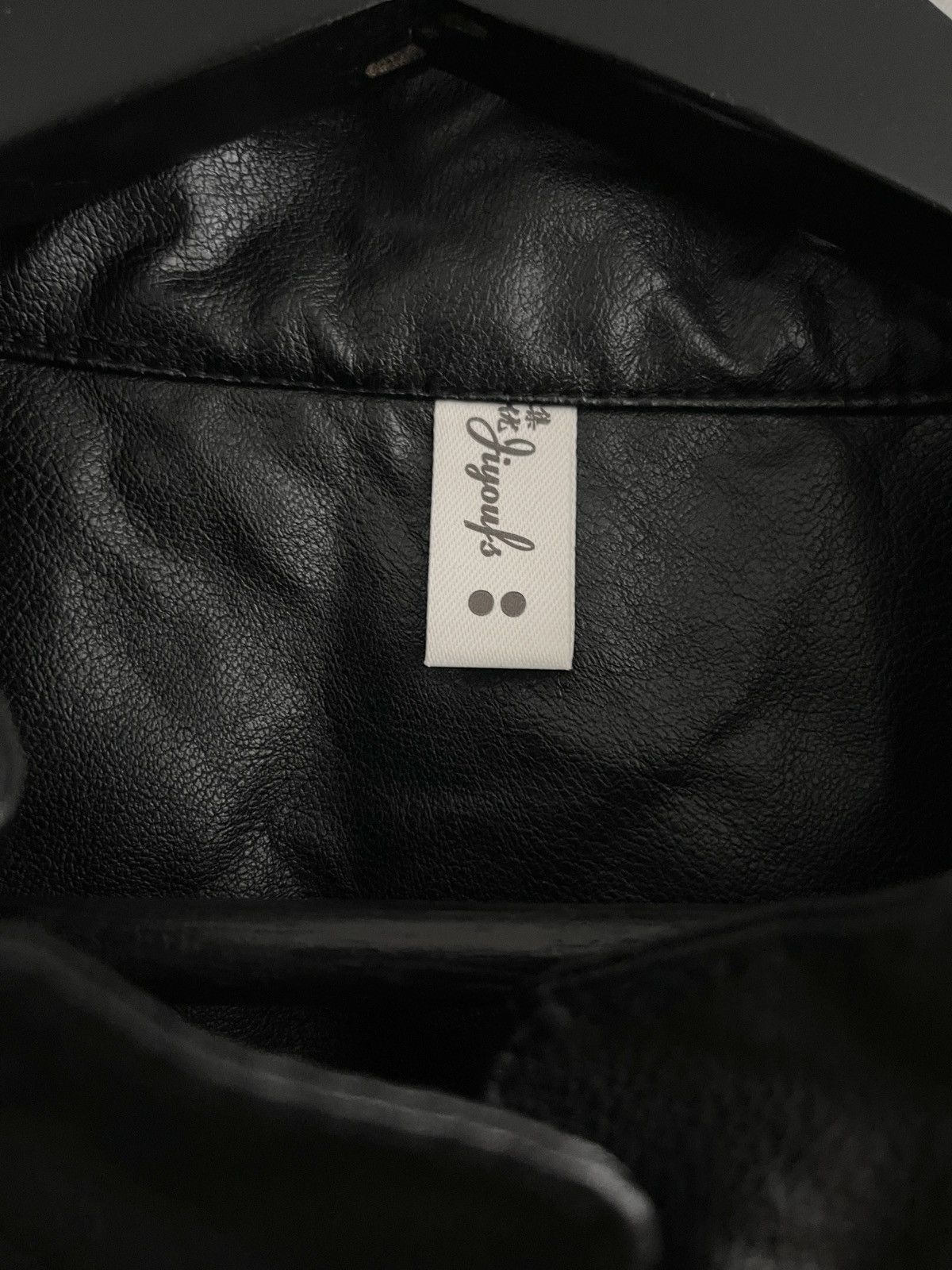 Vintage STEAL! Y2K Japan Anime Character Biker Leather Jacket (L) Size US L / EU 52-54 / 3 - 7 Thumbnail