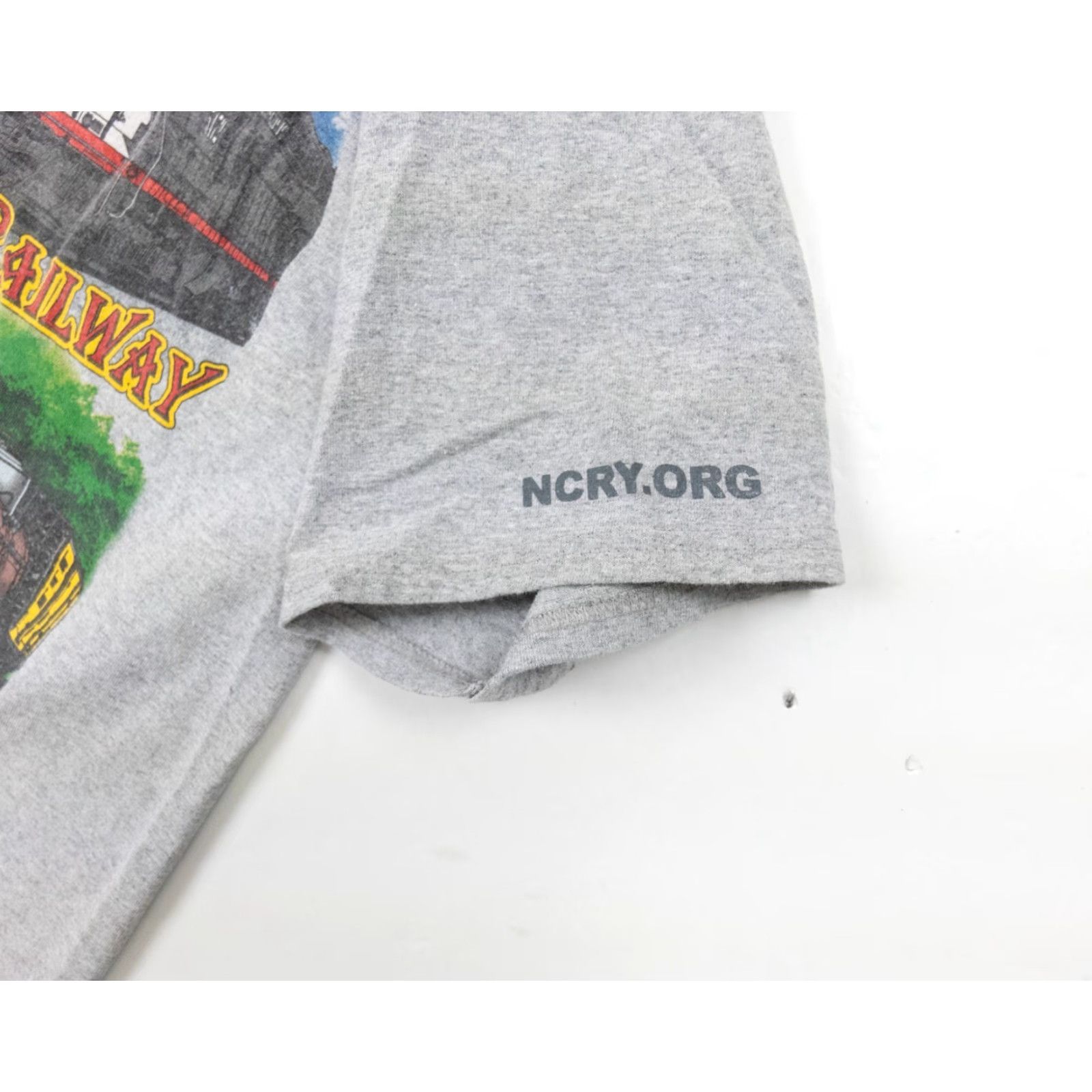 Port & Company Niles Canyon Railway Shirt Adult Large Gray Trains Railroad Graphic Tee Mens Size US L / EU 52-54 / 3 - 4 Thumbnail