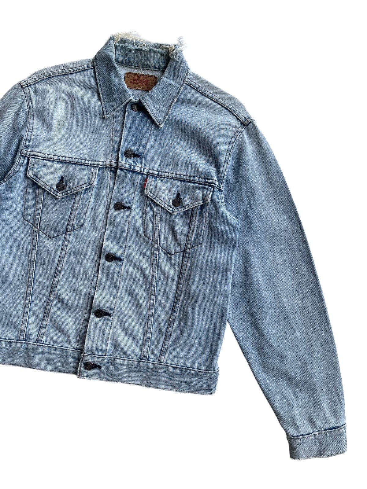 Levi's Vintage Clothing Vintage Levis J02 Distressed Trucker Denim Jacket Size US M / EU 48-50 / 2 - 9 Thumbnail