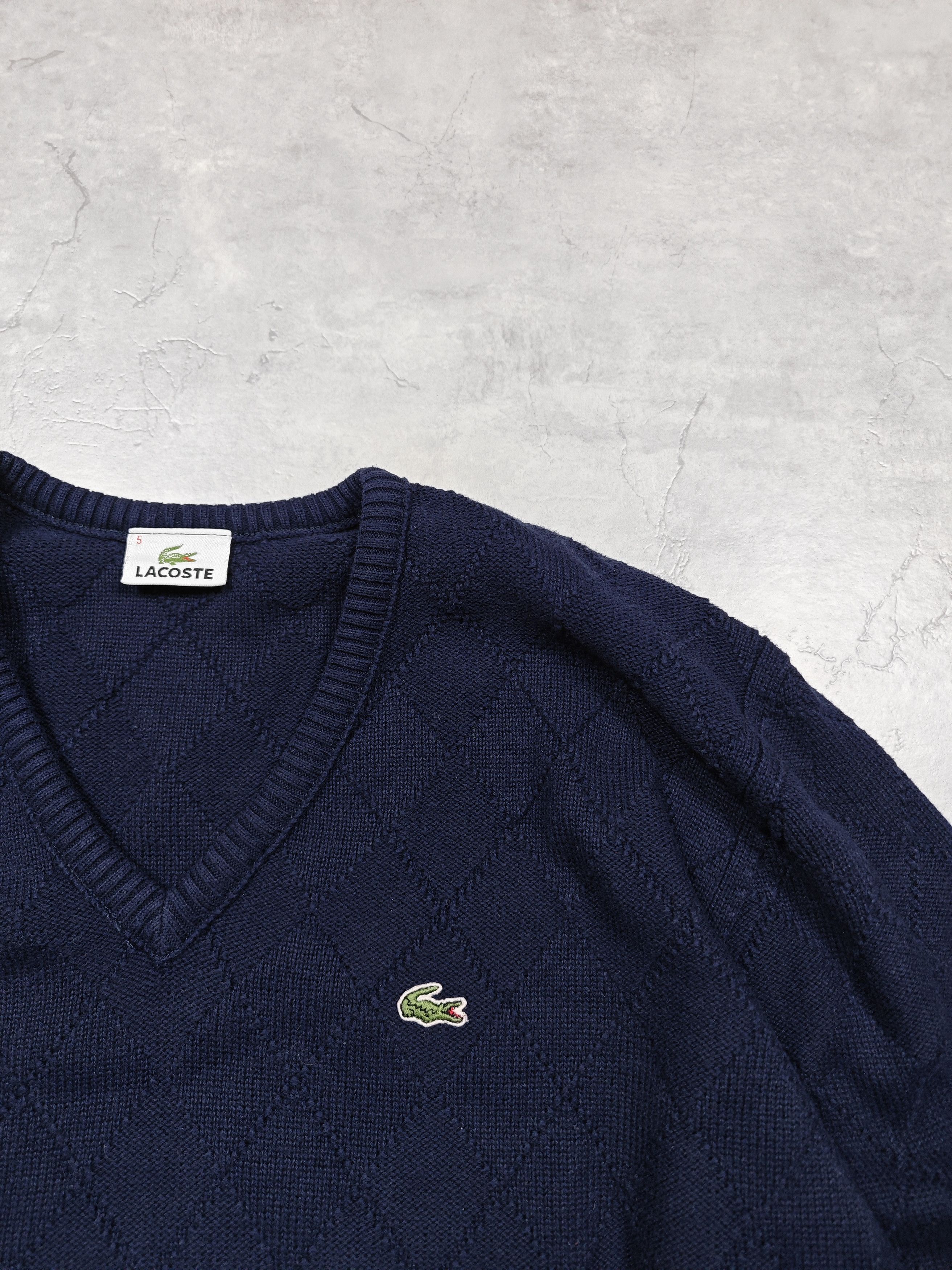 Lacoste Lacoste Vintage Sweater Size US L / EU 52-54 / 3 - 2 Thumbnail