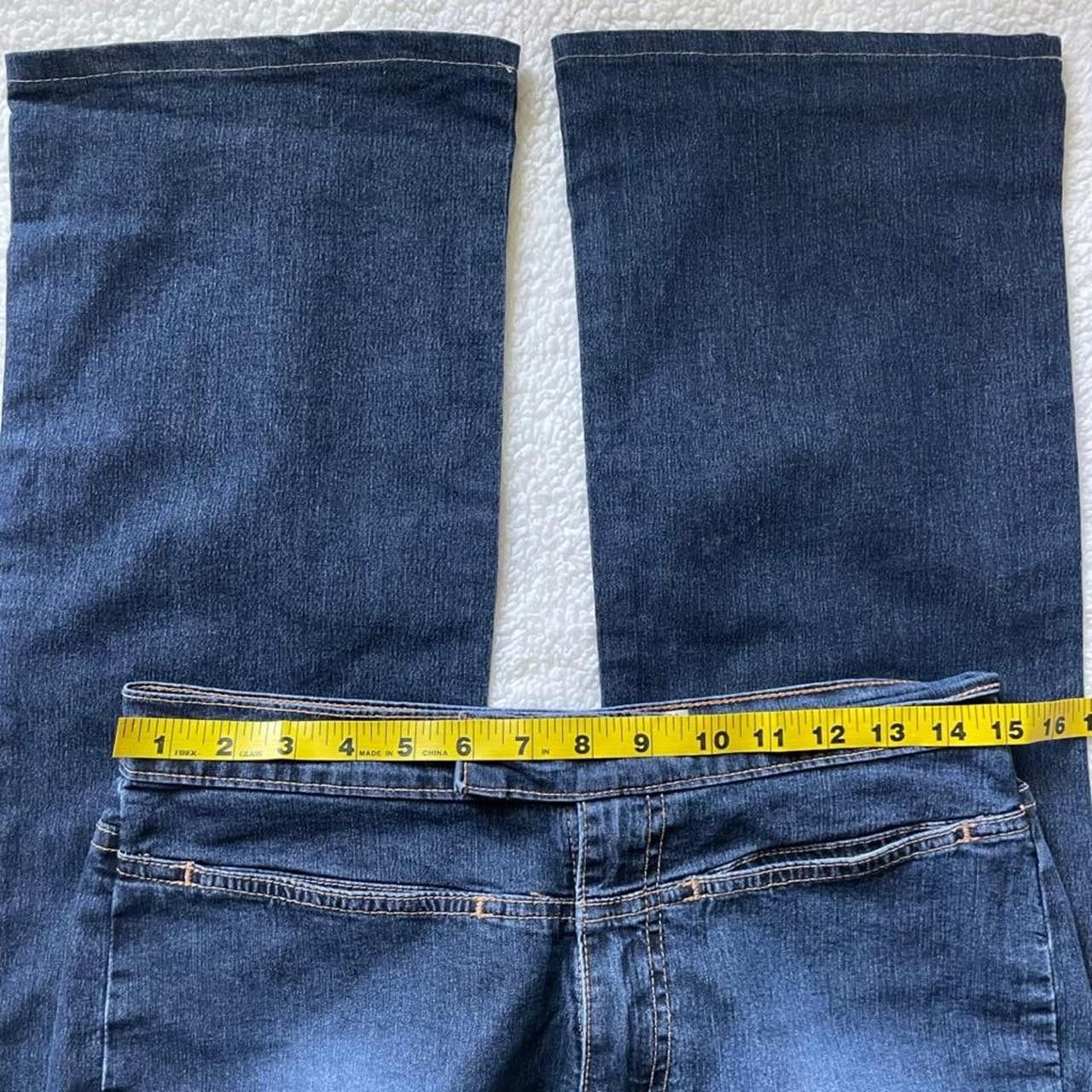 Guess Vintage Guess dark wash blue stretch jeans Size 29" - 4 Thumbnail