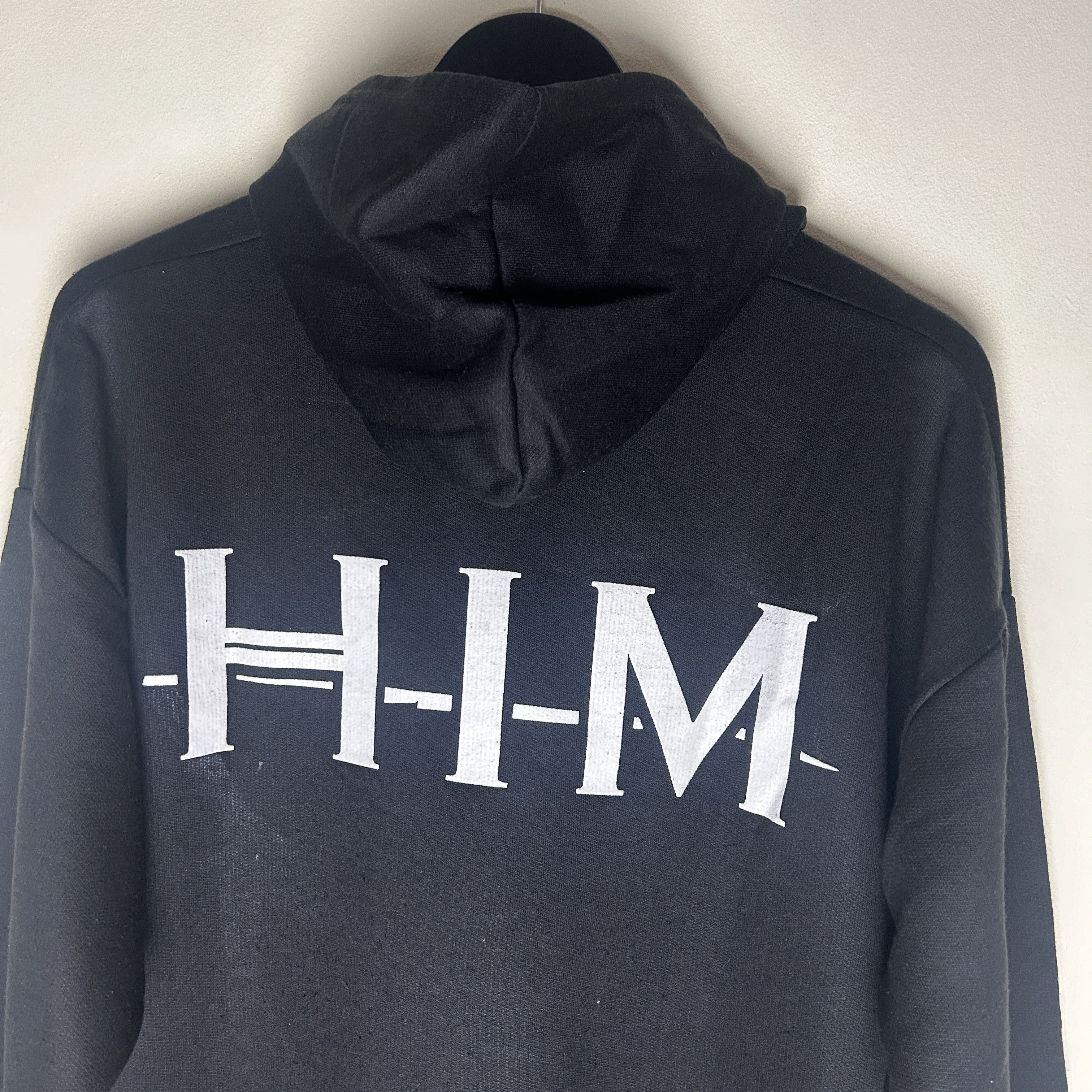 Band Tees Vintage HIM Ville Valo Band Hoodie Size US L / EU 52-54 / 3 - 4 Thumbnail