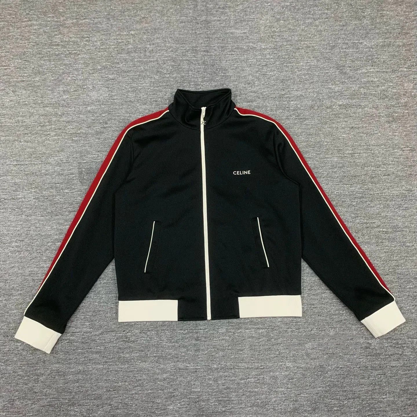 Celine celine black embroidered logo jacket size l. Size US L / EU 52-54 / 3 - 1 Thumbnail