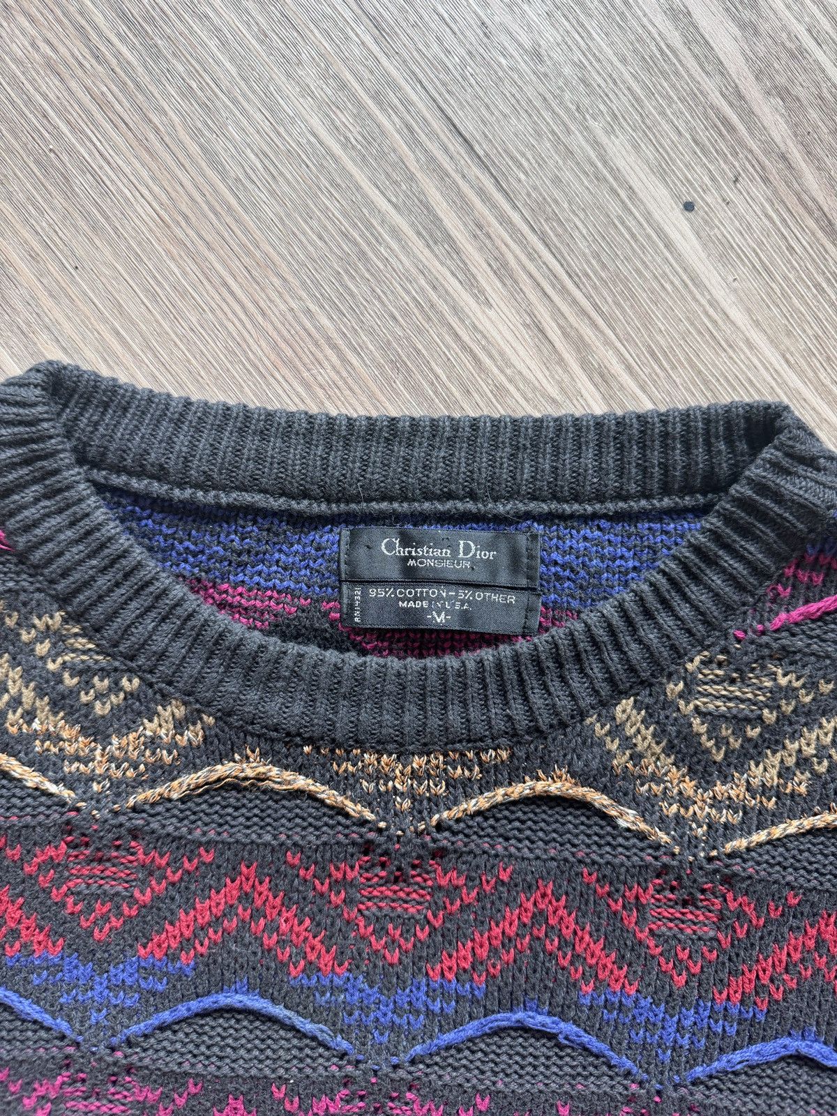 Christian Dior Monsieur Vintage Christian Dior Sweater Size US M / EU 48-50 / 2 - 3 Thumbnail