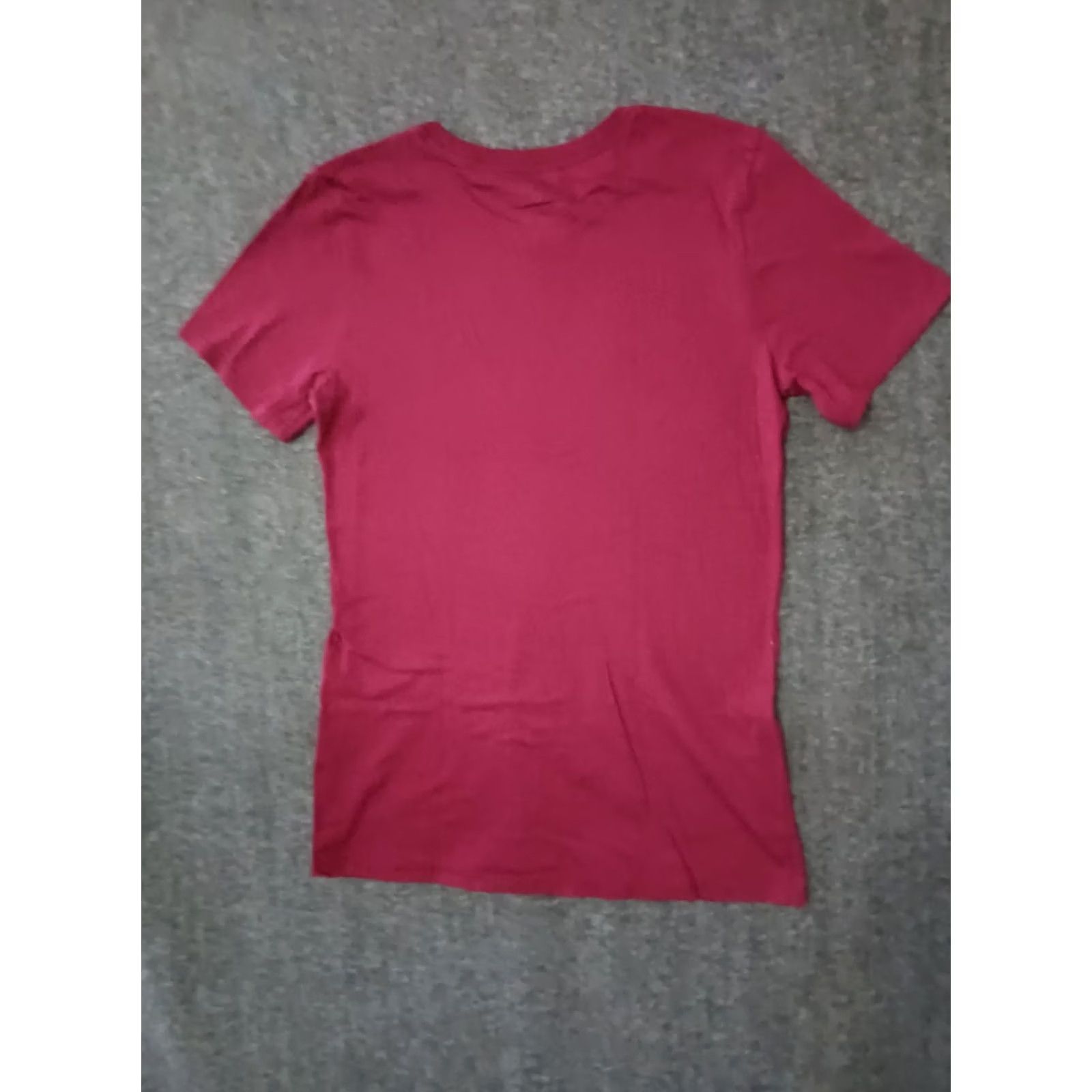 Nike Nike Tee Shirt Mens XS Burgundy Short Sleeve Athletic Fit T-Shirt Logo Accent Solid Crew Neck Casual Activewear Size US XS / EU 42 / 0 - 2 Thumbnail