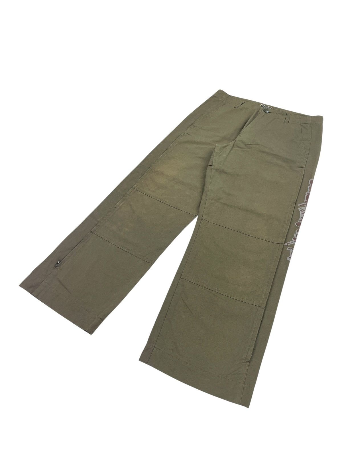 Undercover × Wtaps S/S 00 "Generation Fuck You" GFY Zipper Punk Pants Size US 30 / EU 46 - 8 Thumbnail