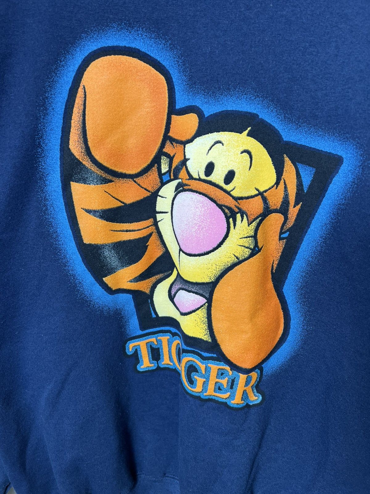 Disney Vintage 90s Made in USA Disney Tiger Cartoon Sweatshirt L Size US L / EU 52-54 / 3 - 2 Thumbnail