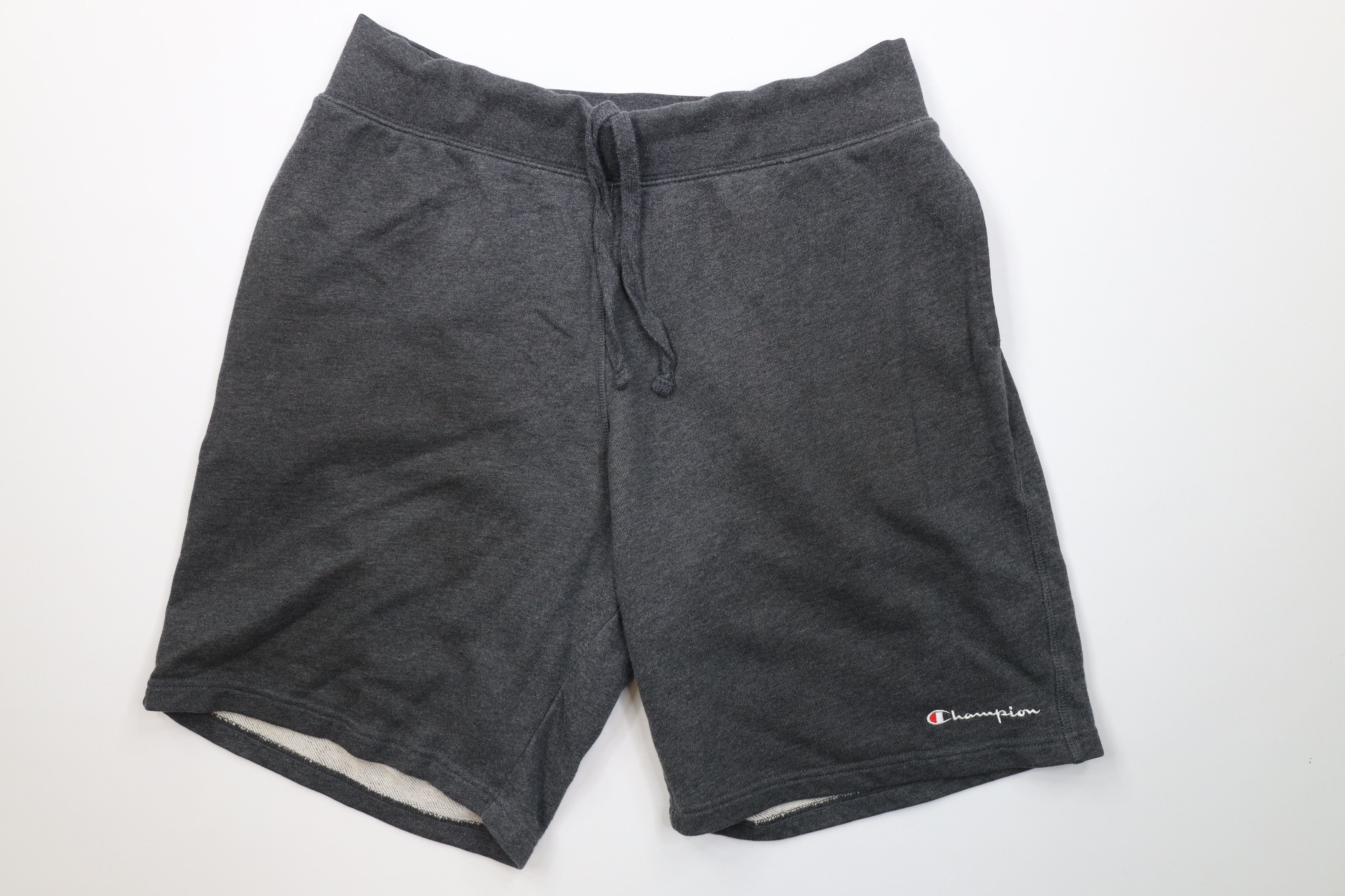Champion Vintage Y2K Champion Spell Above Knee Sweatpants Shorts Gray Size US 38 / EU 54 - 1 Thumbnail