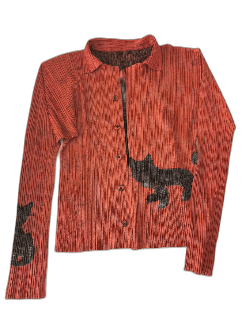 Issey Miyake rare issey miyake tiger print shirt Size US L / EU 52-54 / 3 - 1 Thumbnail