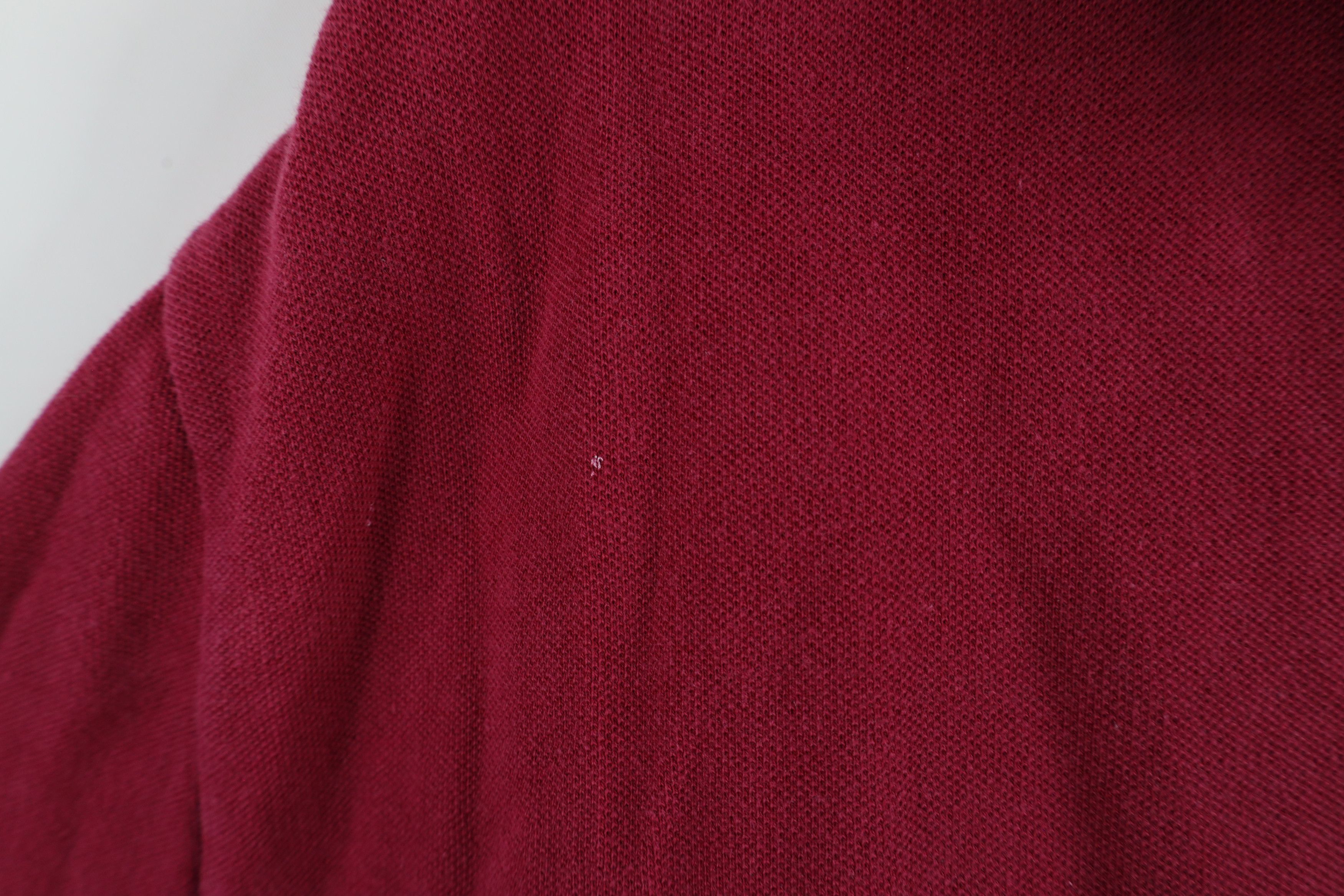 Vintage Vintage 90s Spell Out HBO Short Sleeve Polo Shirt Red USA Size US XL / EU 56 / 4 - 6 Thumbnail