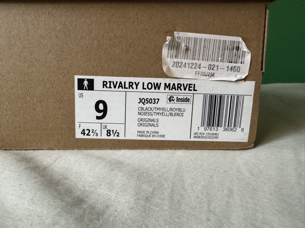 Adidas Adidas rivalry 86 low deadpool 2024 Size US 9 / EU 42 - 9 Thumbnail