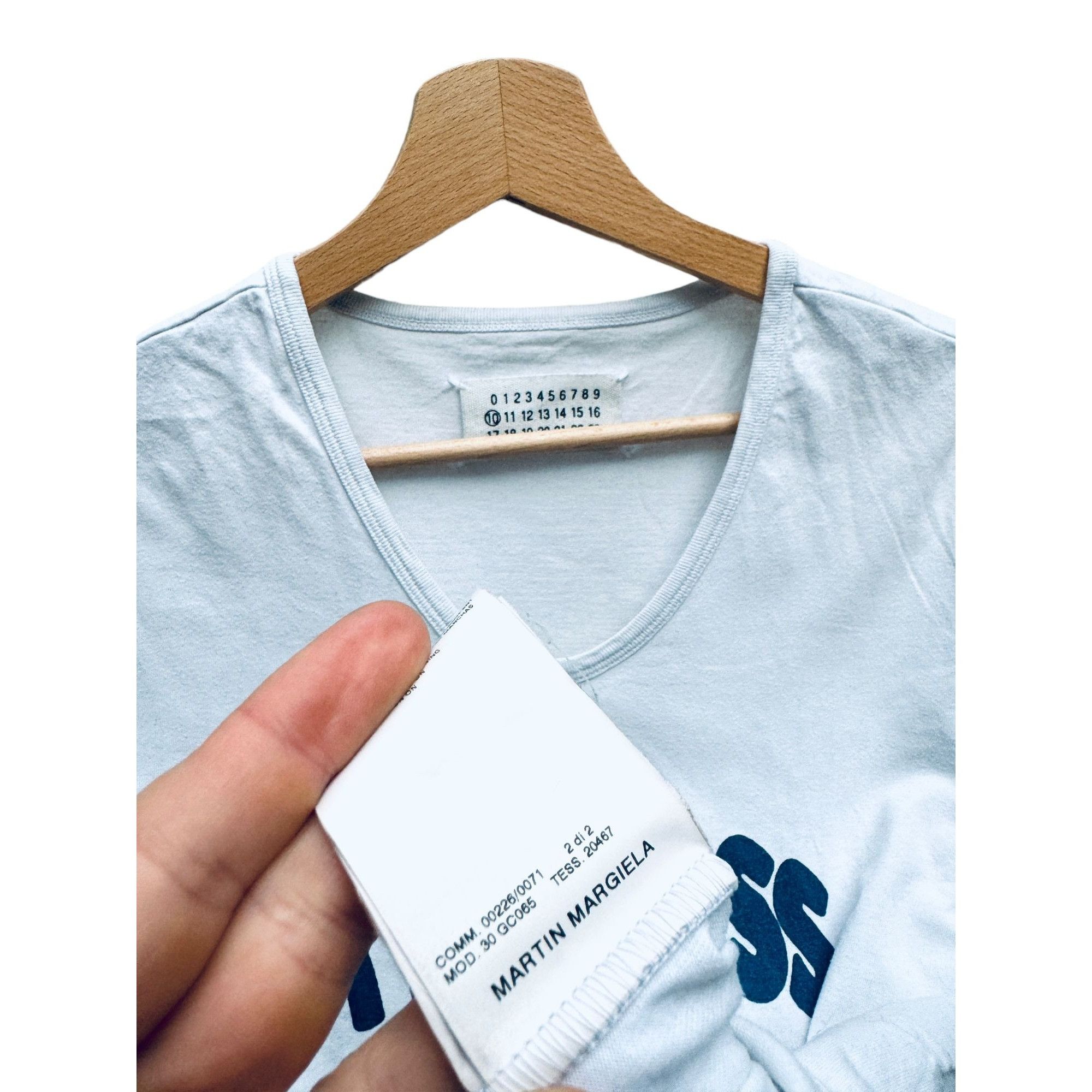 Maison Margiela SS 2007 White T-shirt Size US S / EU 44-46 / 1 - 5 Thumbnail
