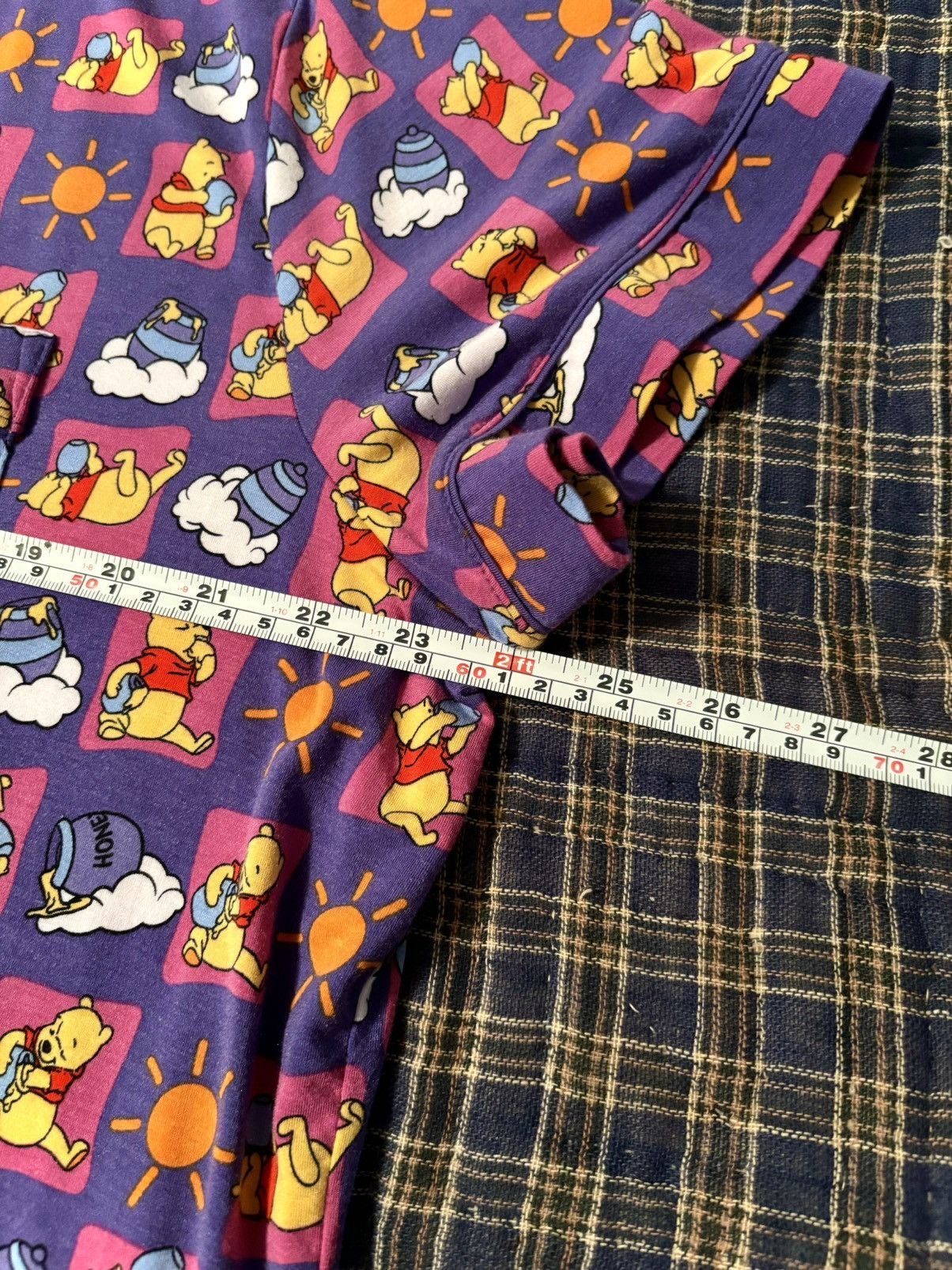 Disney Winnie the Pooh Disney Button-Up Loungewear Sleep Shirt Top Size XL / US 12-14 / IT 48-50 - 7 Thumbnail