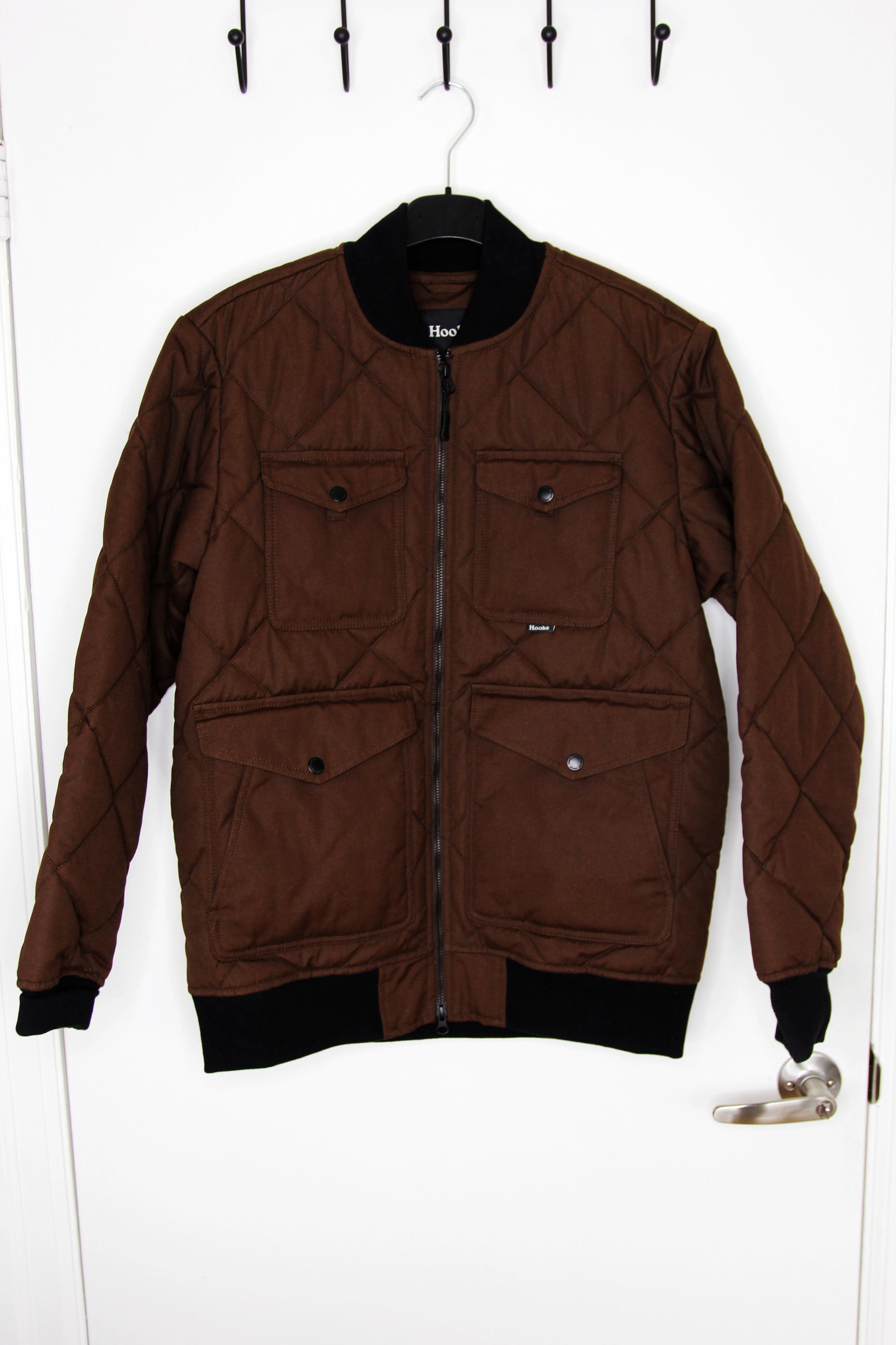 Other BNWT AW24 HOOKE BUSH PILOT QUILTED BOMBER JACKET S Size US S / EU 44-46 / 1 - 2 Thumbnail