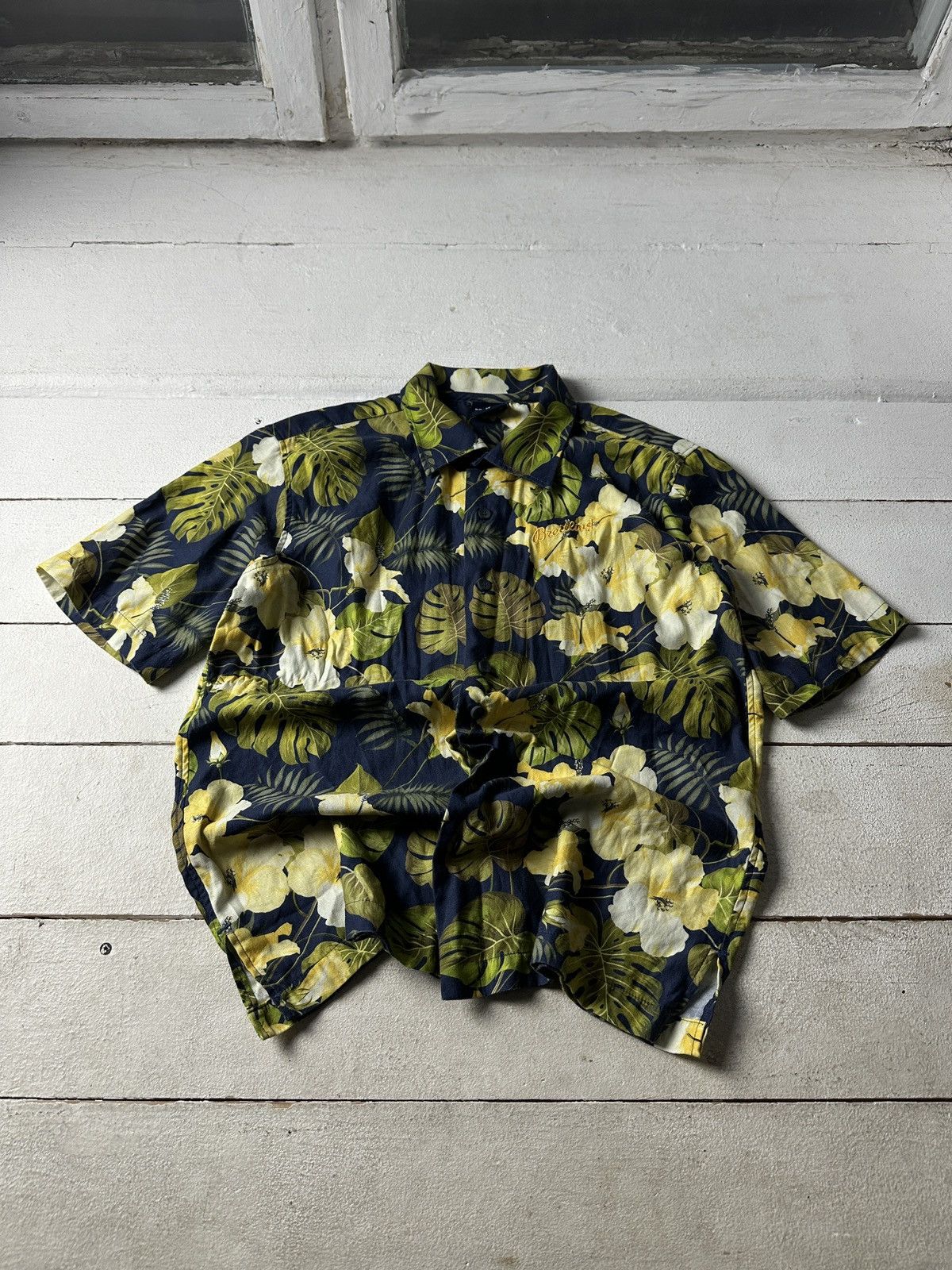 Breitling 🚨Vintage BREITLING Hawaii short sleeve button up surf shirt Size US XS / EU 42 / 0 - 1 Thumbnail
