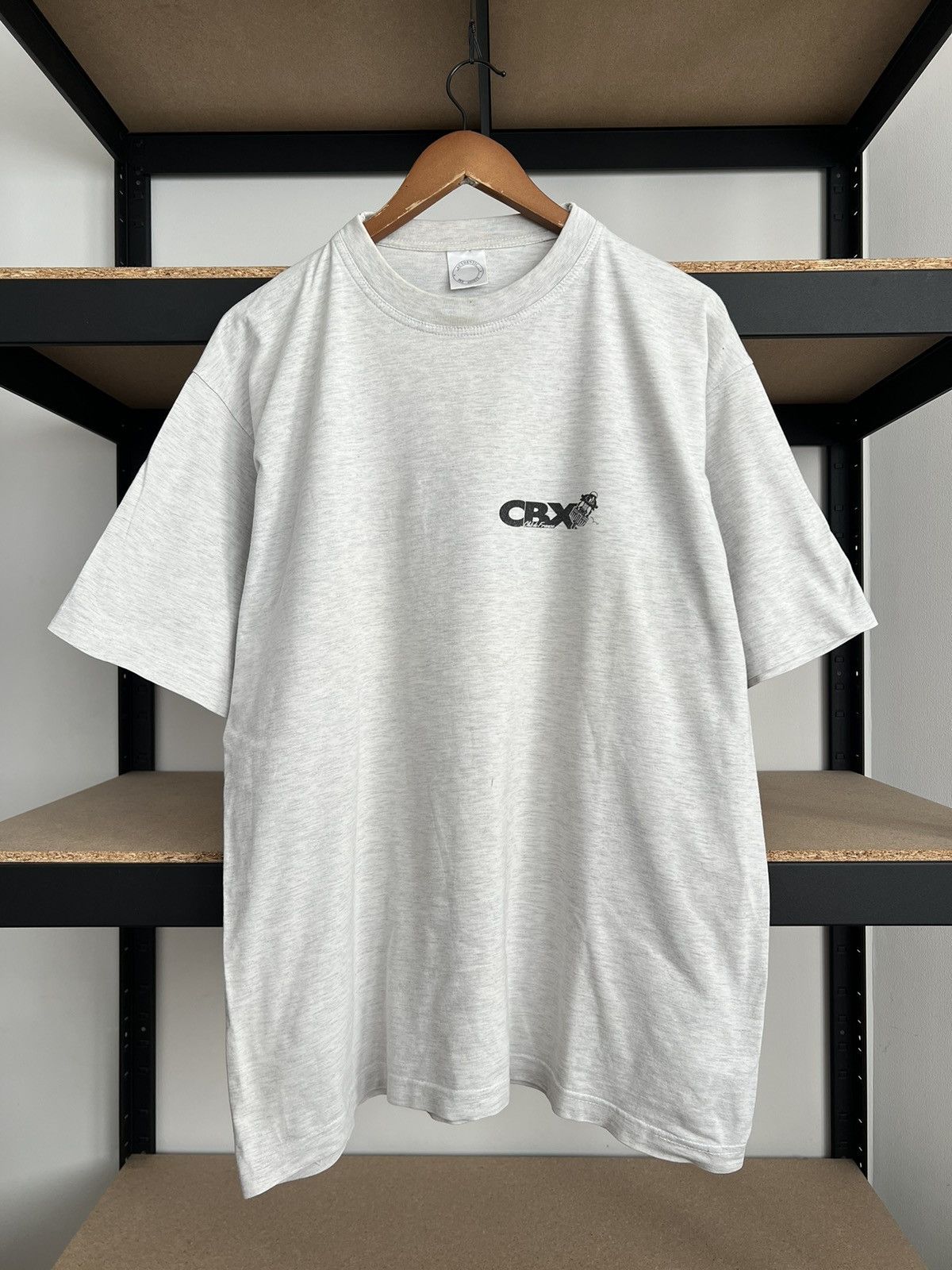Vintage Vintage 90s Honda CBX 1000 Super Six Moto Gray T-shirt Size US XL / EU 56 / 4 - 2 Thumbnail