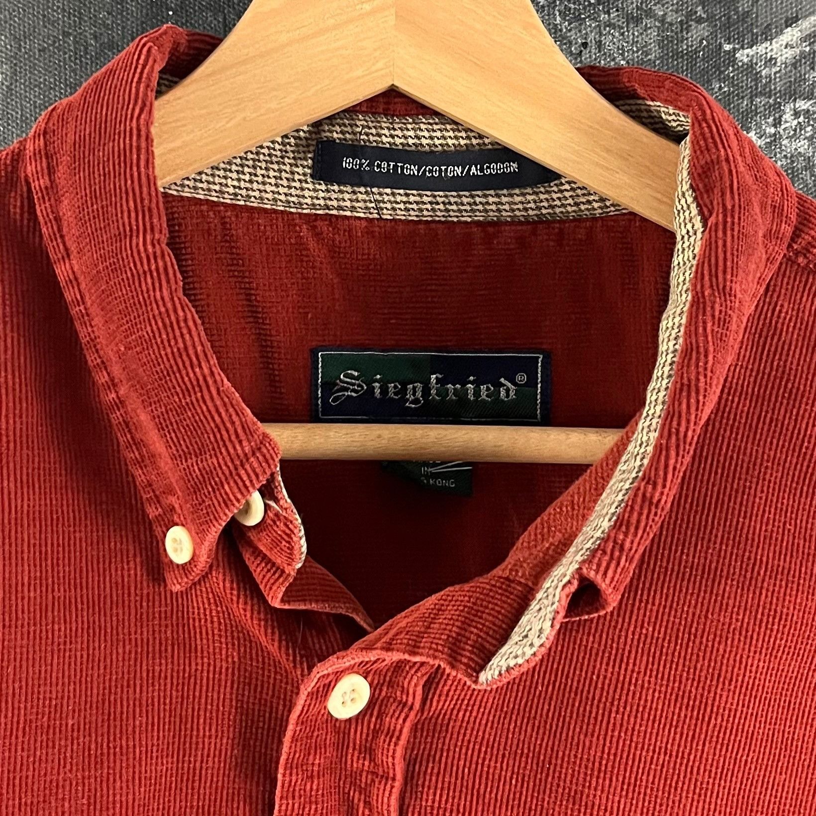 Vintage Vintage 90’s Siegfried corduroy shirt Size US L / EU 52-54 / 3 - 3 Thumbnail