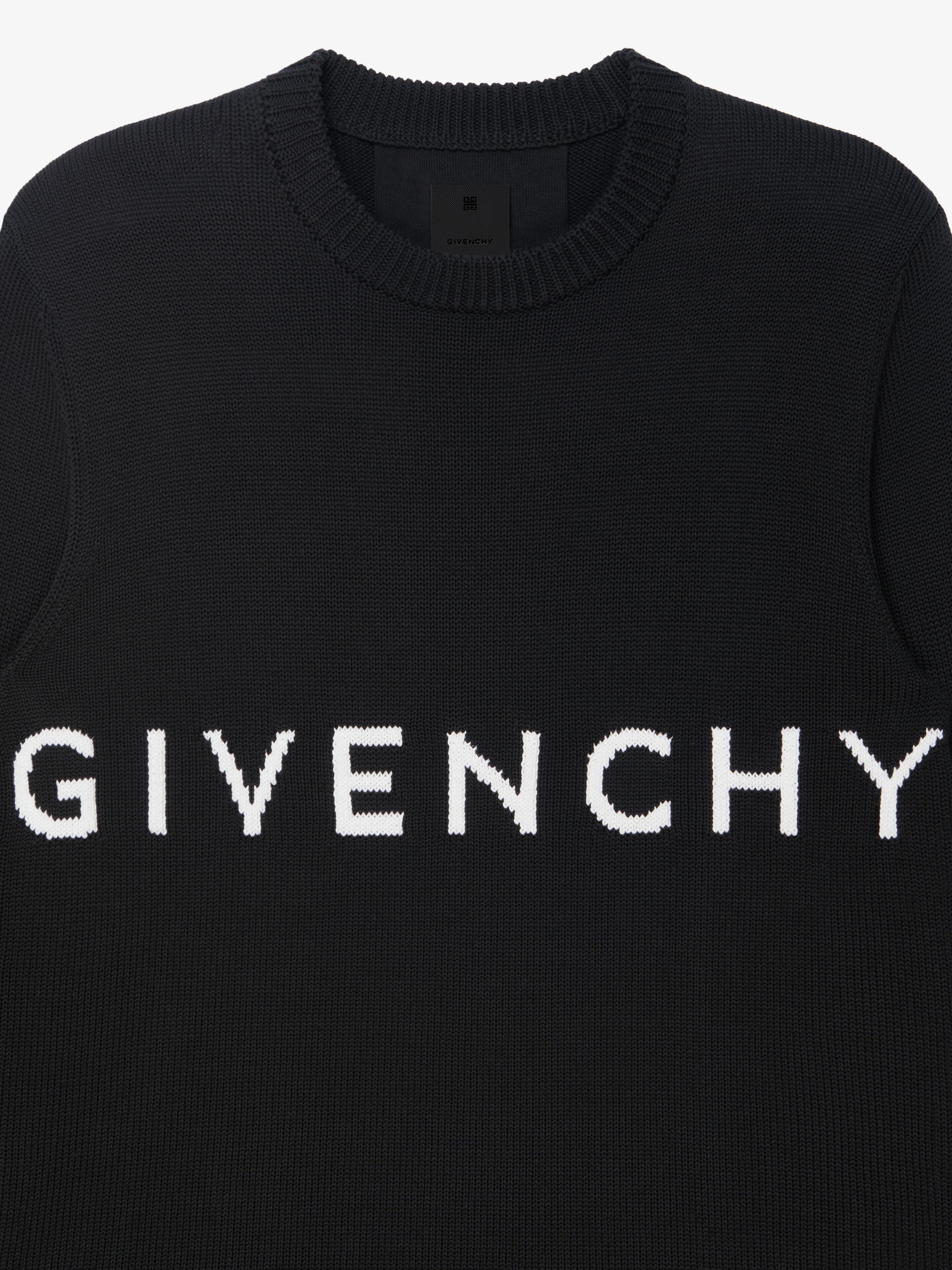 Givenchy o1w1db10925 Crew Neck 4G Sweater in Black Size US M / EU 48-50 / 2 - 3 Thumbnail
