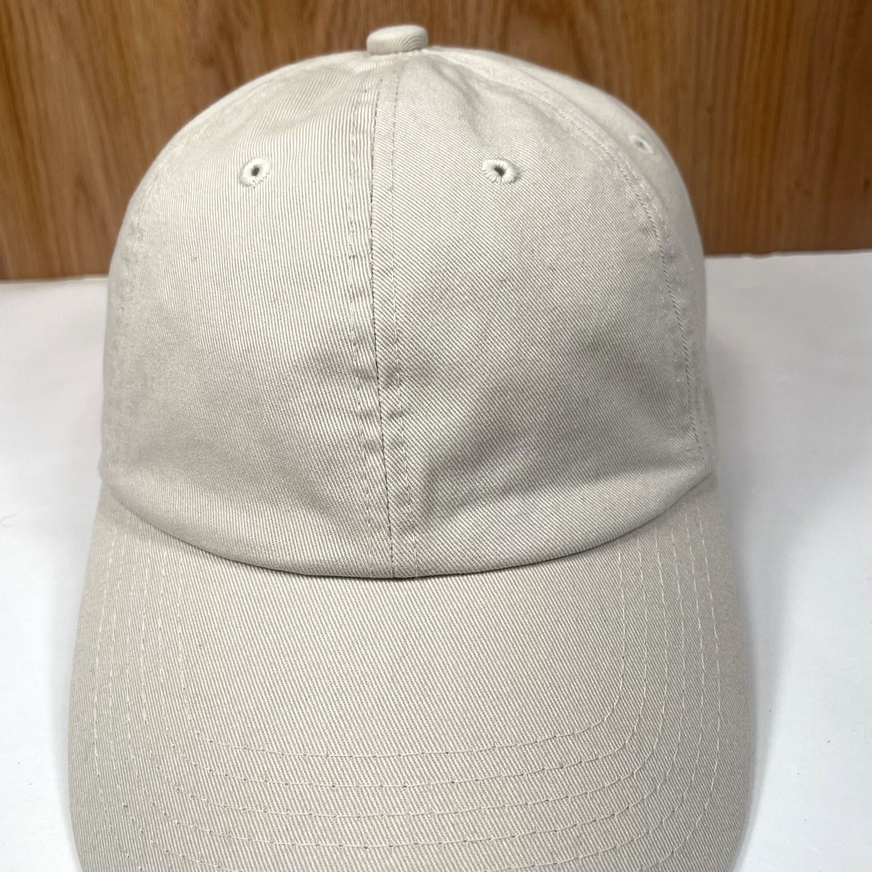 Vintage EMPRN Hat Womens Beige Adjustable StrapBack Baseball Cap One Size Fits All Size ONE SIZE - 3 Thumbnail
