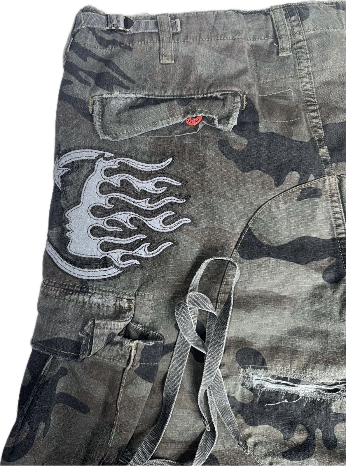 HELLSTAR Hellstar Camo Cargo Shorts Size US 38 / EU 54 - 4 Thumbnail