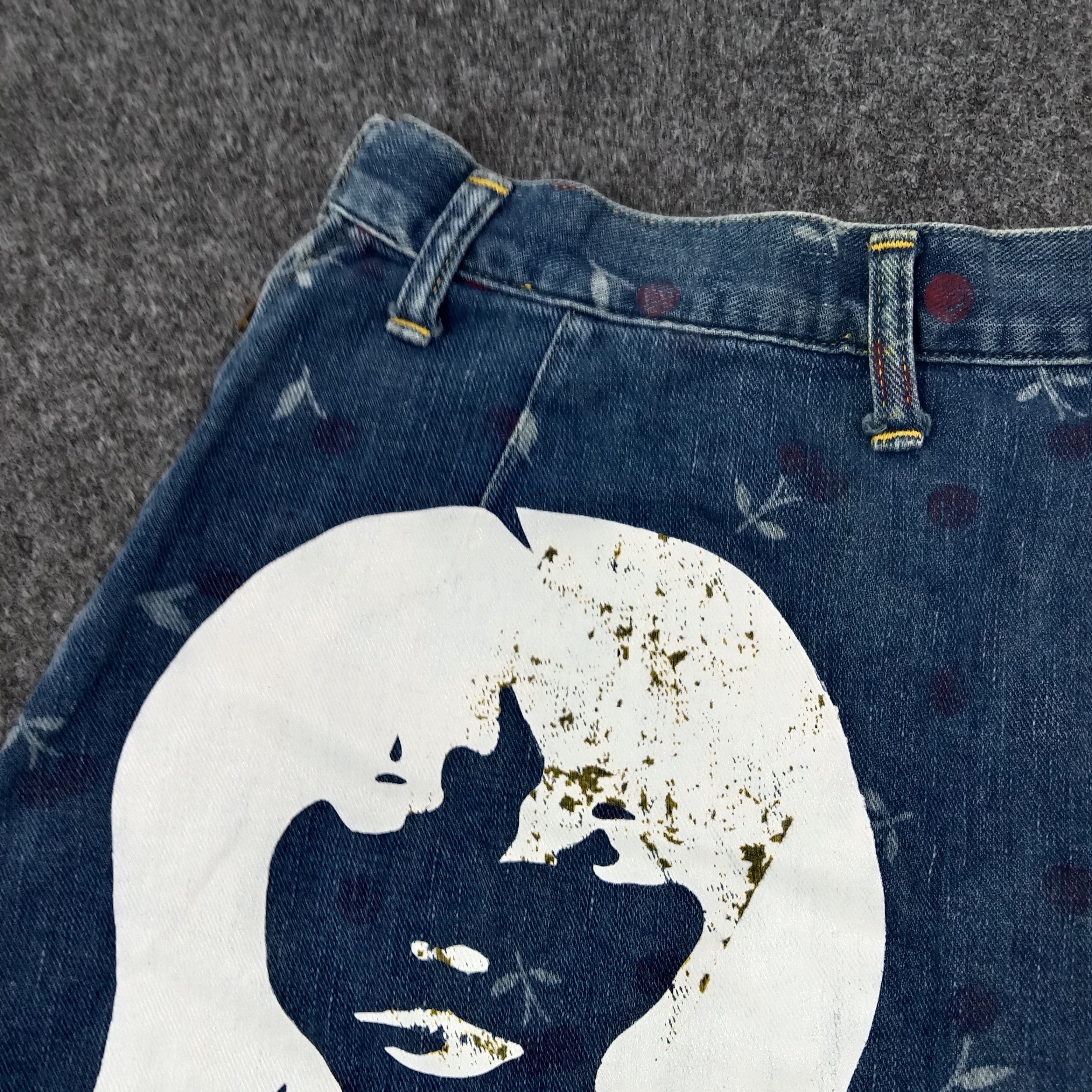 Hysteric Glamour Hysteric Glamour Japanese Brand Mini Denim Skirt C265N12 Size 24" / US 00 / IT 34 - 2 Thumbnail
