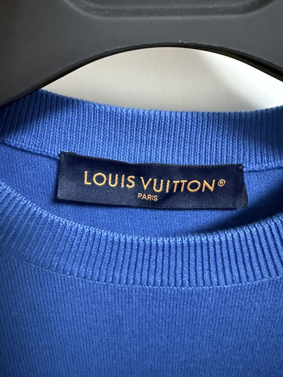 Louis Vuitton Louis Vuitton blue monogram sleeve t shirt S Size US S / EU 44-46 / 1 - 4 Thumbnail