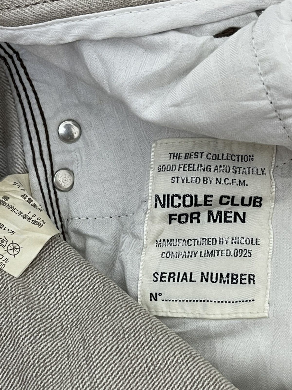 Japanese Brand Slim Jeans Nicole Club Python Gothic 1🟦8 Size US 29 - 22 Thumbnail