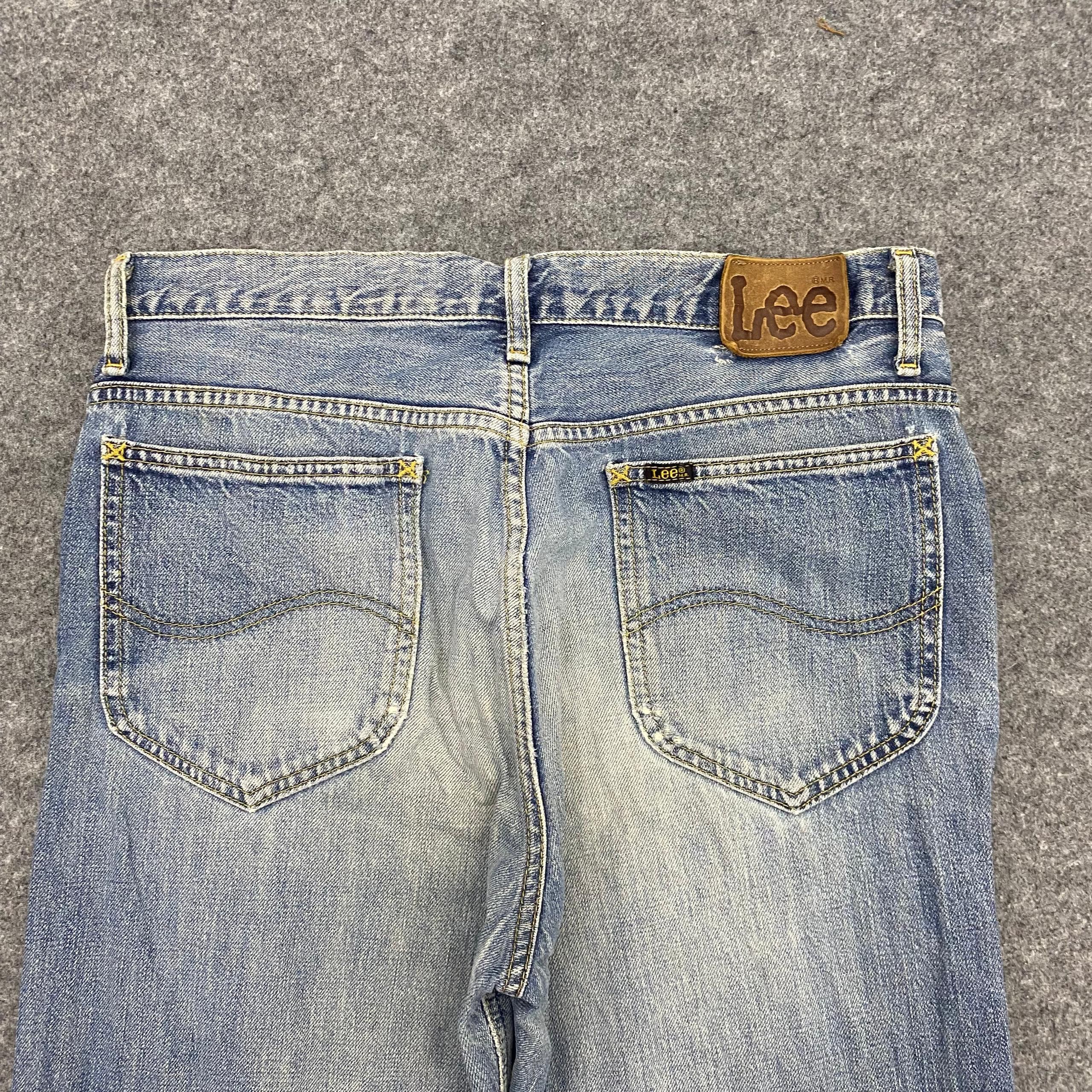 Japanese Brand 💥Best Offer💥Vintage Lee Riders Distressed Denim Size US 32 / EU 48 - 12 Thumbnail