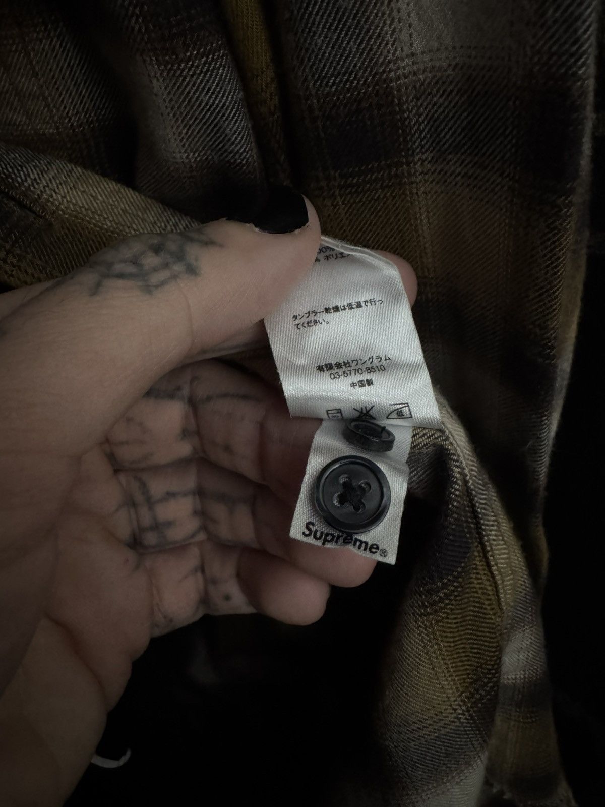 Supreme × Undercover Supreme Undercover Bear Flannel Size US M / EU 48-50 / 2 - 6 Thumbnail