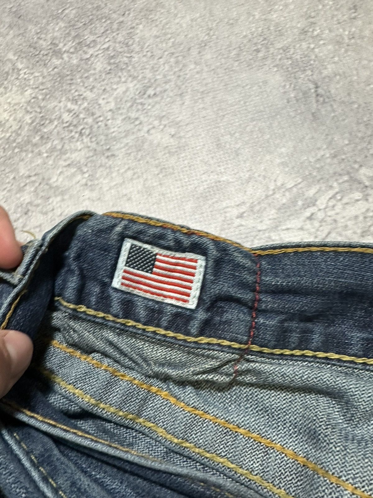 Jean True Religion jeans vintage straight USA Size US 30 / EU 46 - 12 Thumbnail