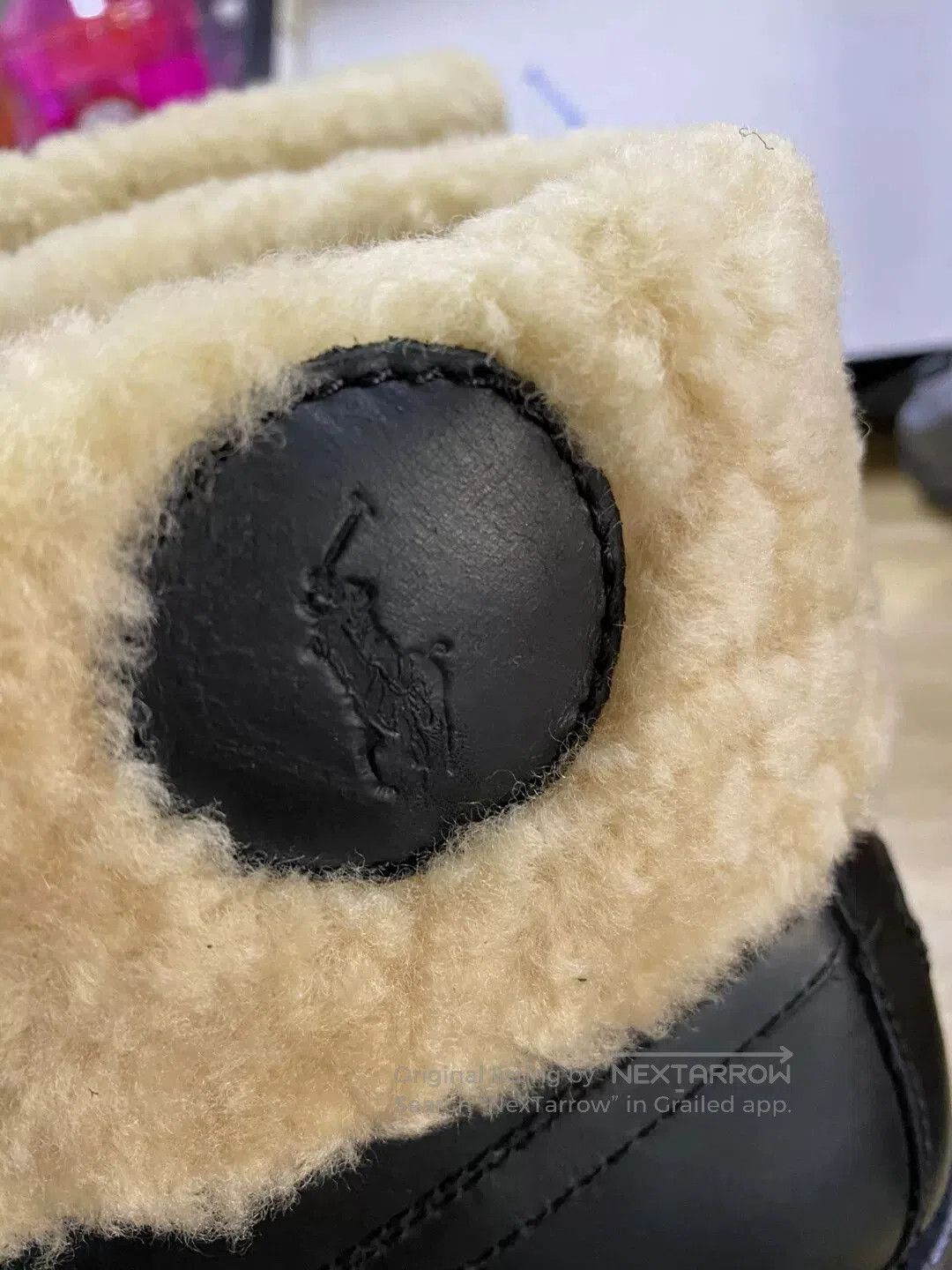 Polo Ralph Lauren ralph lauren leather snow boots for men. Size US 8.5 / EU 41-42 - 4 Thumbnail