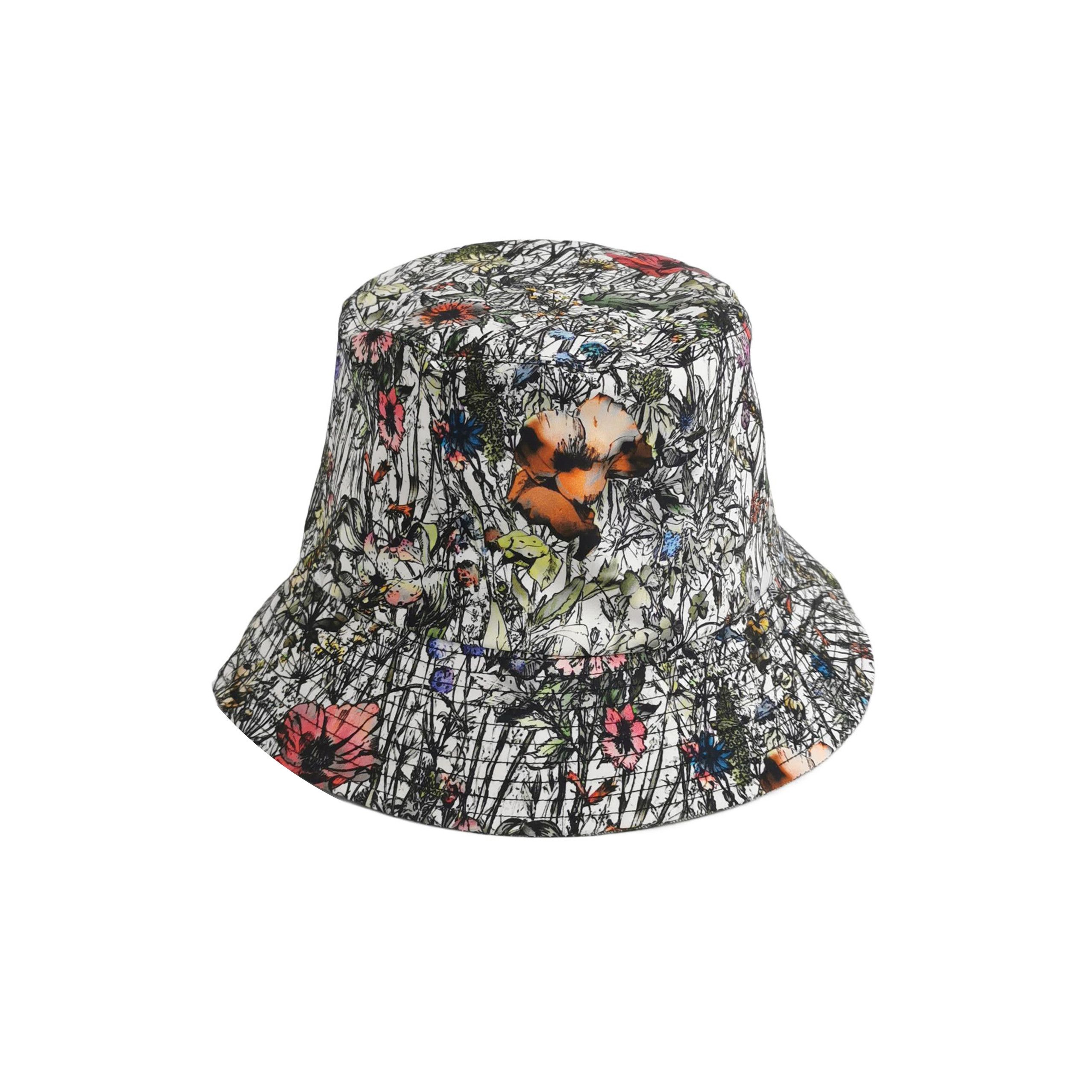 Dior Dior Floral Oblique Reversible Bucket Hat Size 58 Size ONE SIZE - 1 Thumbnail