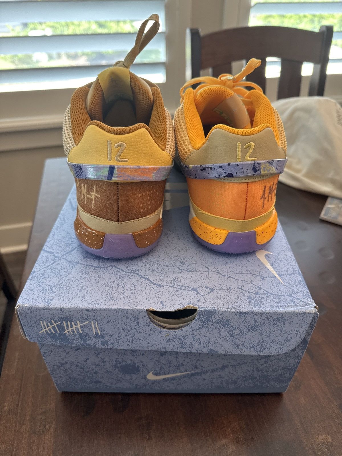 Nike Ja Morant EYBL Peach Jam Size US 12 / EU 45 - 7 Thumbnail