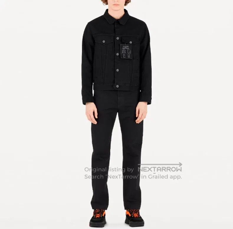 Louis Vuitton Louis Vuitton Black DNA tag denim jacket Size US M / EU 48-50 / 2 - 6 Thumbnail
