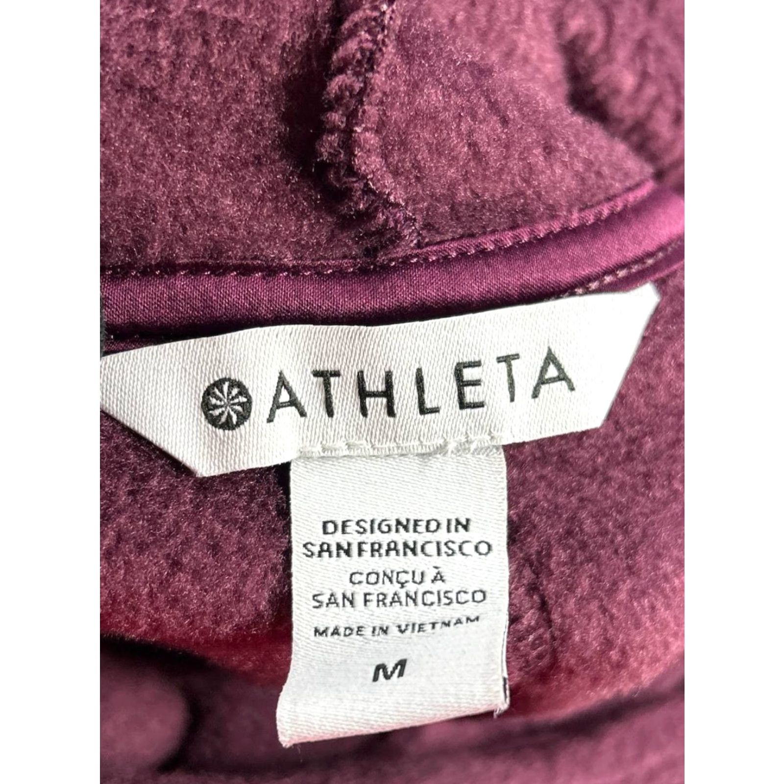 Athleta Athleta Sweater Womens M Purple Turtleneck Pullover Knit Long Sleeve Casual Winter Fall Spring Size M / US 6-8 / IT 42-44 - 3 Thumbnail