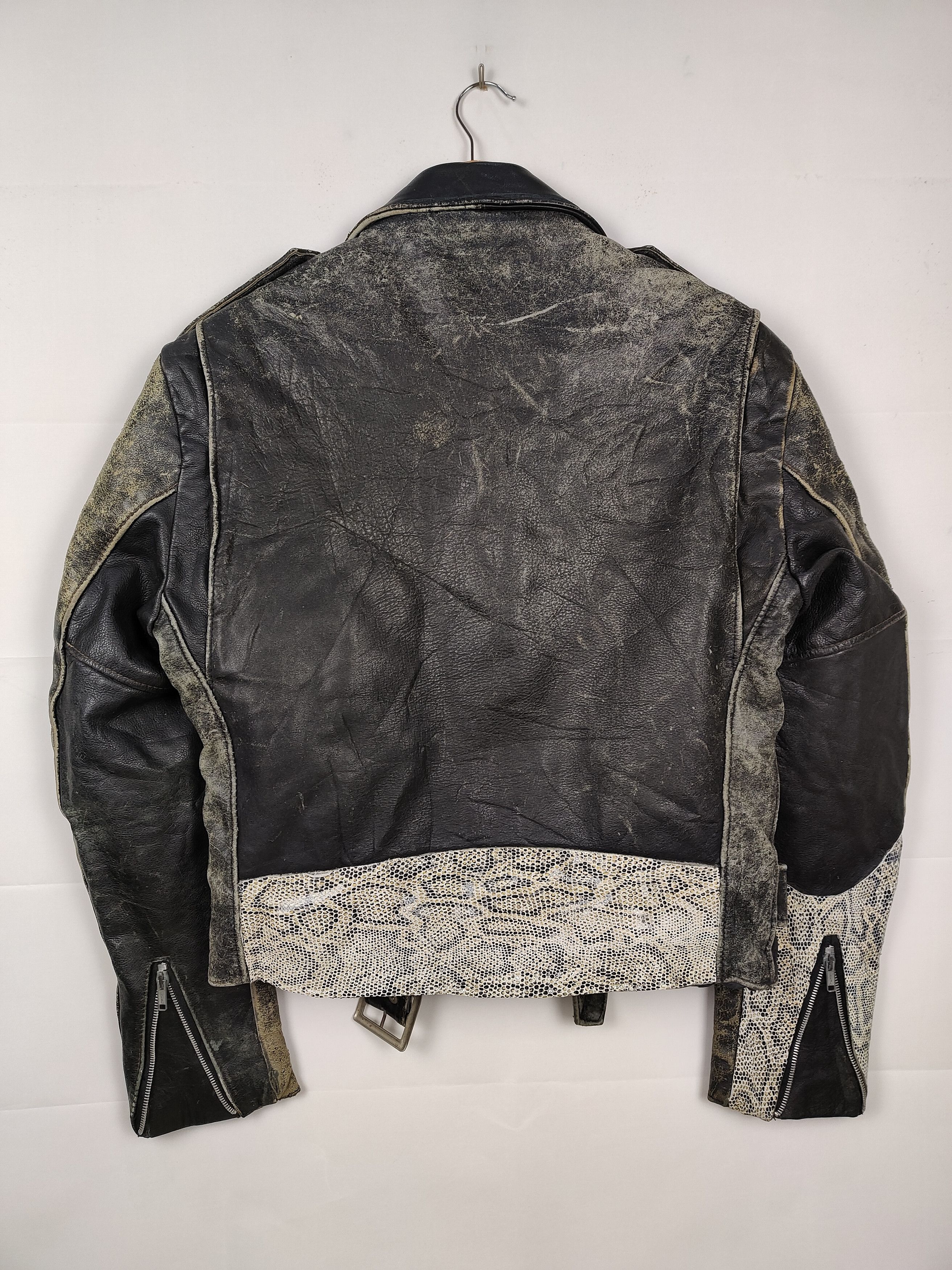 Schott × Vintage Vintage Punkrock Duro.Jac Schott Custom Stud Leather Jacket Size US M / EU 48-50 / 2 - 5 Thumbnail