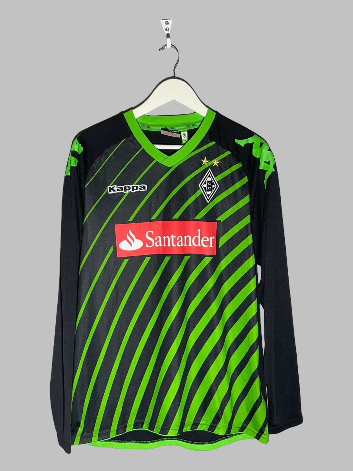 Kappa Borussia Monchengladbach Kappa 2014/15 Third Football Jersey Size US L / EU 52-54 / 3 - 1 Thumbnail