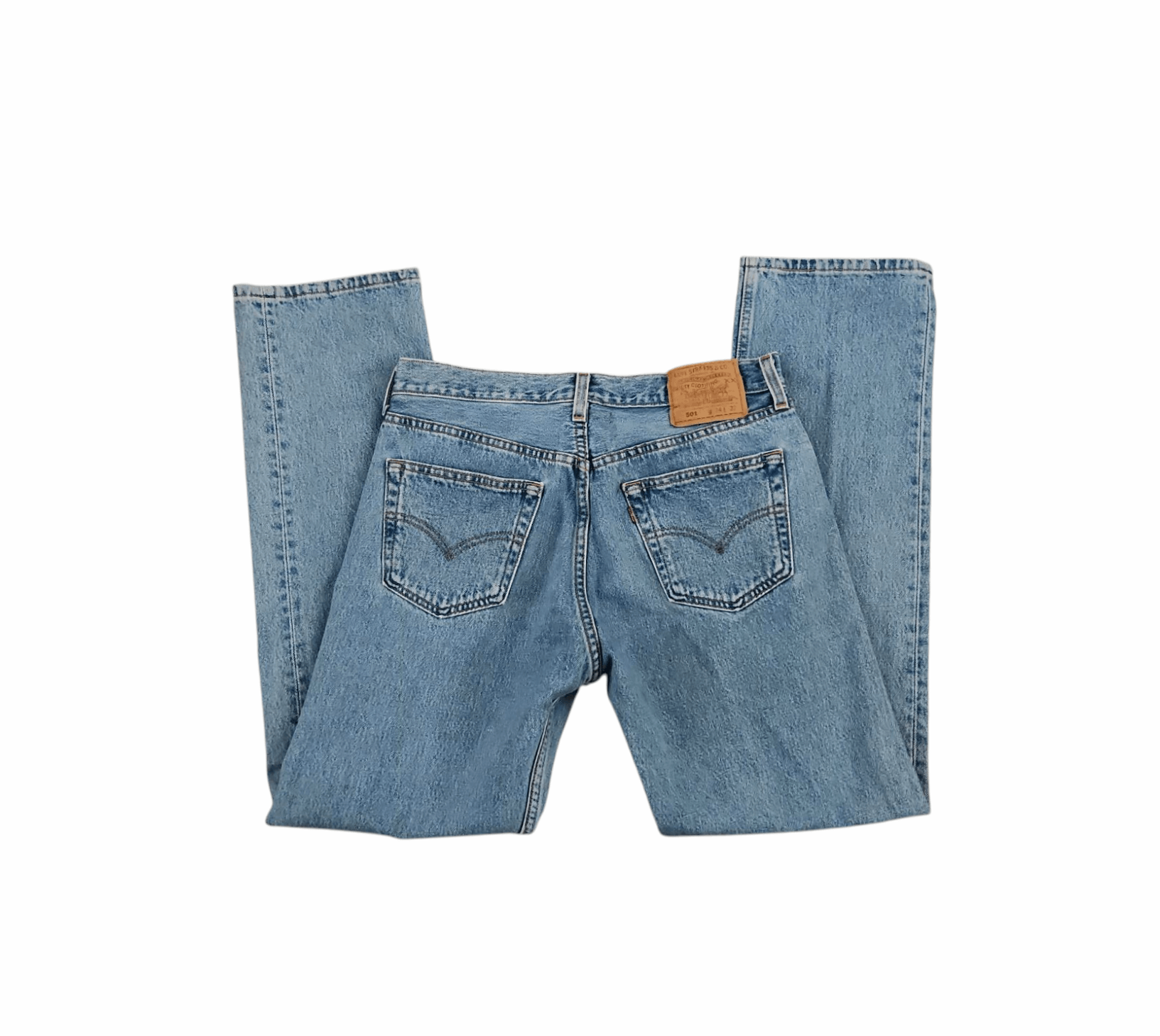 Levi's × Vintage Levi's 501 XX VTG True Vintage USA Made Red Tab 90s Blue 34 Size US 34 / EU 50 - 1 Thumbnail