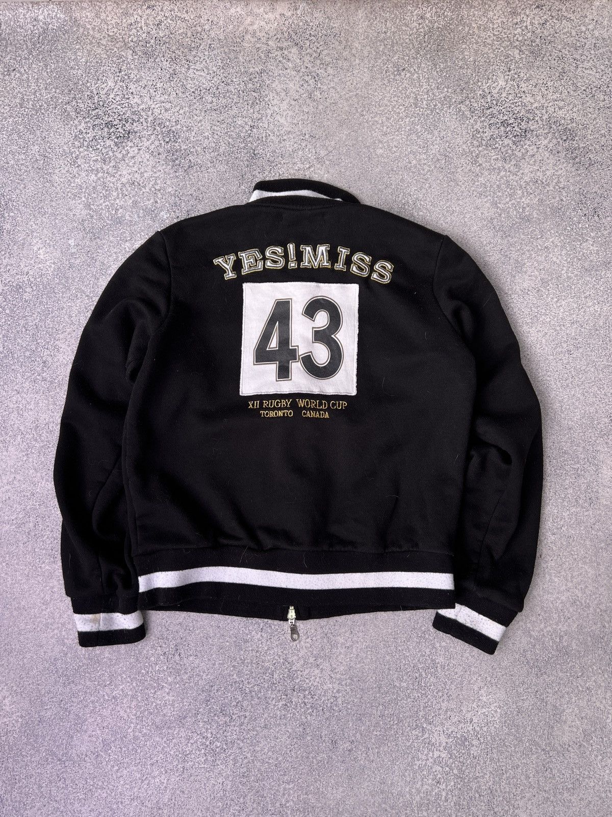 Designer × Vintage Vintage New Zealand Rugby World Cup Zip Sweatshirt Size US S / EU 44-46 / 1 - 11 Thumbnail