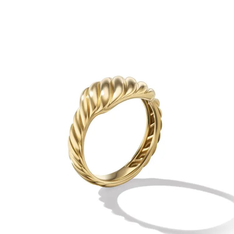 David Yurman o1s1wg111025 R17441 /Size 7 / Cable Contour Ring in Golden Size ONE SIZE - 3 Thumbnail