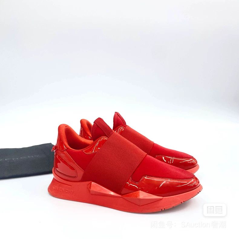Givenchy Givenchy Size35 Red sporty women's casual shoes Size US 6.5 / EU 39-40 - 1 Thumbnail