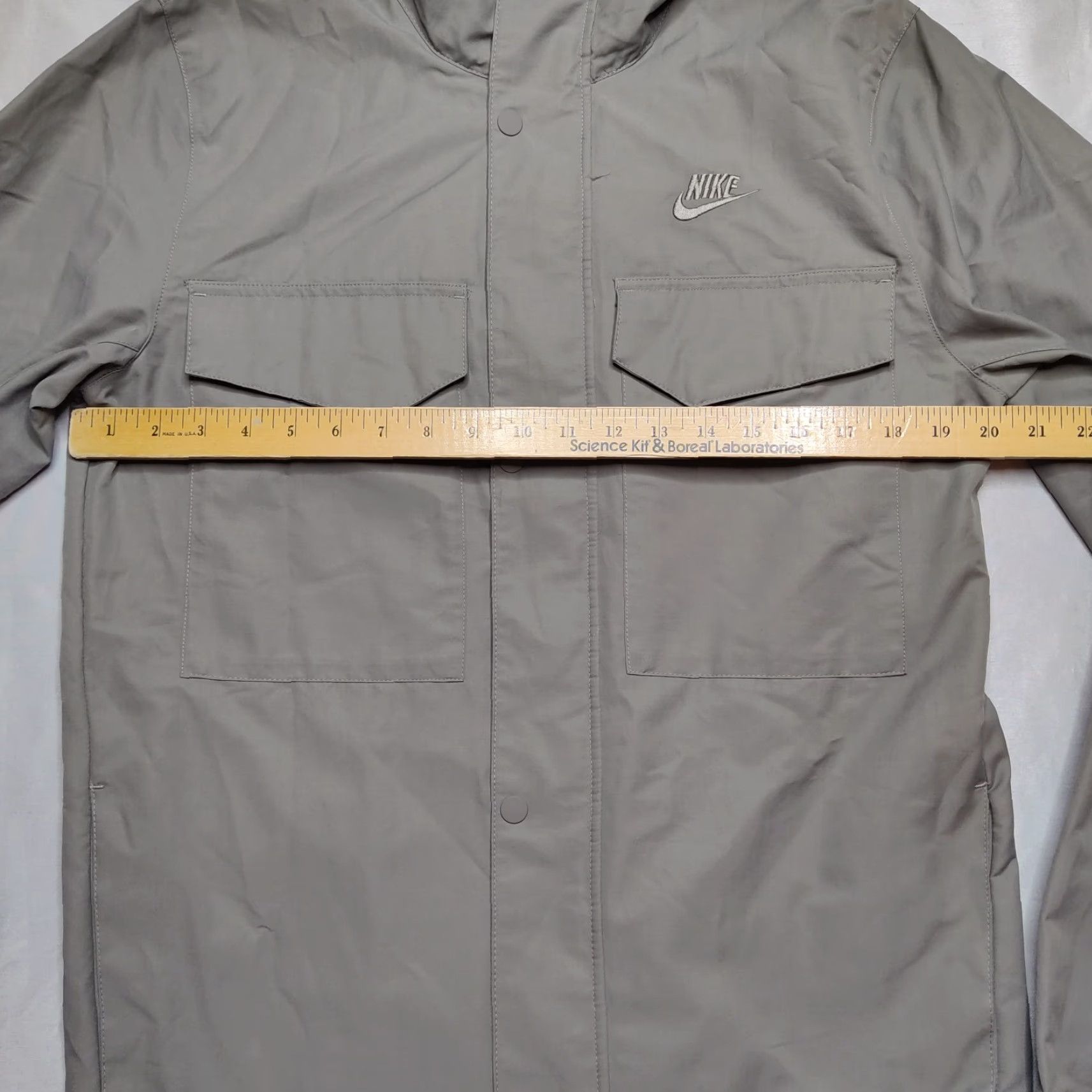 Nike NIKE M65 Utility Jacket Men Small Gray CZ9922 NEW Size US S / EU 44-46 / 1 - 6 Thumbnail