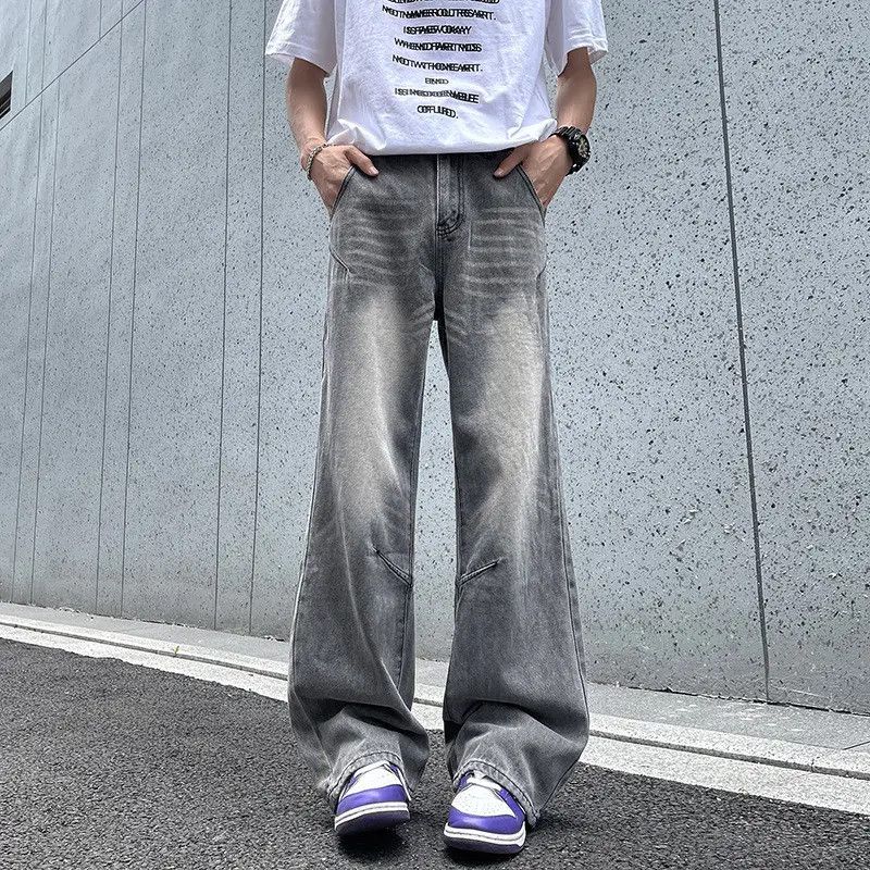 Japanese Brand × Jean Retro loose casual straight tie dye jeans Size US 30 / EU 46 - 6 Thumbnail